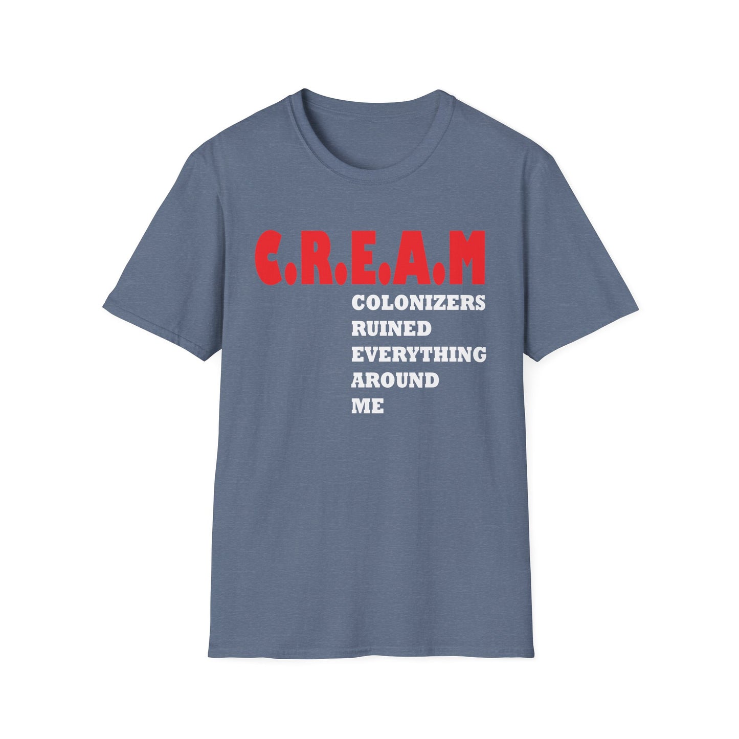 C.R.E.A.M. Unisex Softstyle T-Shirt - Casual Streetwear for Hip-Hop Fans