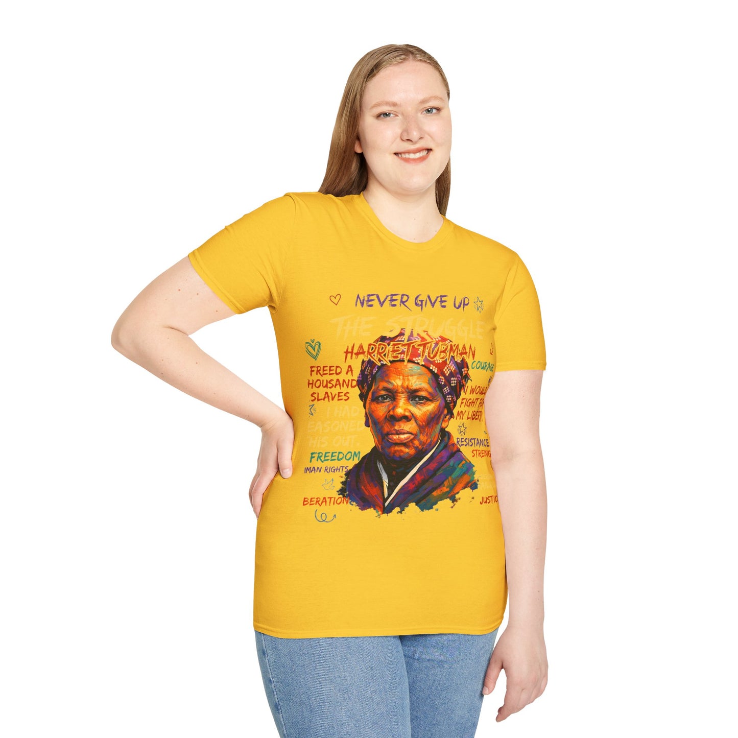 Harriet Tubman Unisex Softstyle T-Shirt