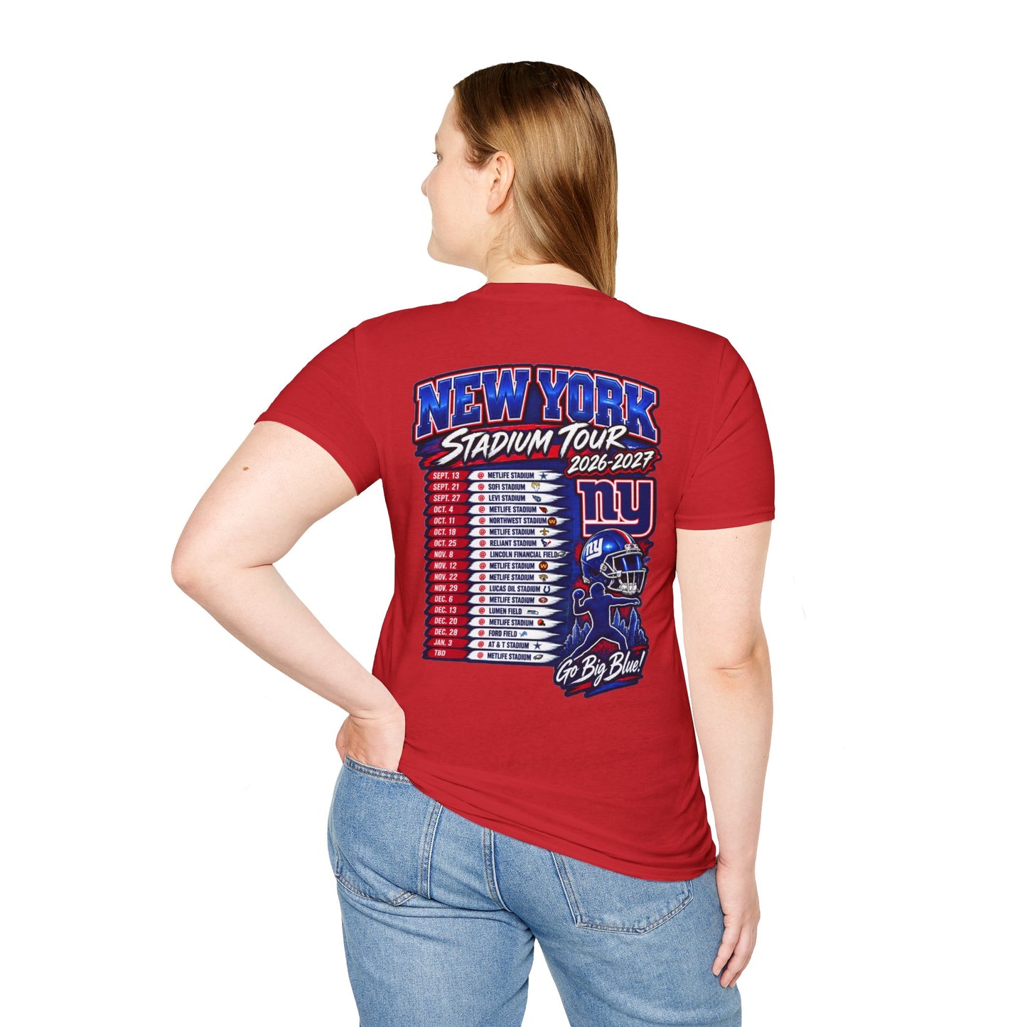 NYG Stadium Tour Unisex Softstyle T-Shirt