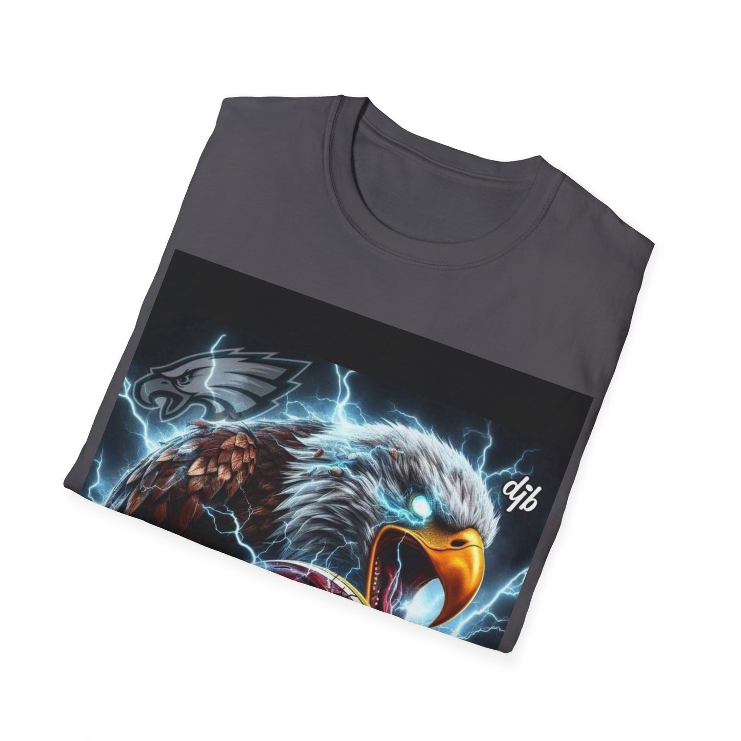 Bird with helmet Unisex Softstyle T-Shirt