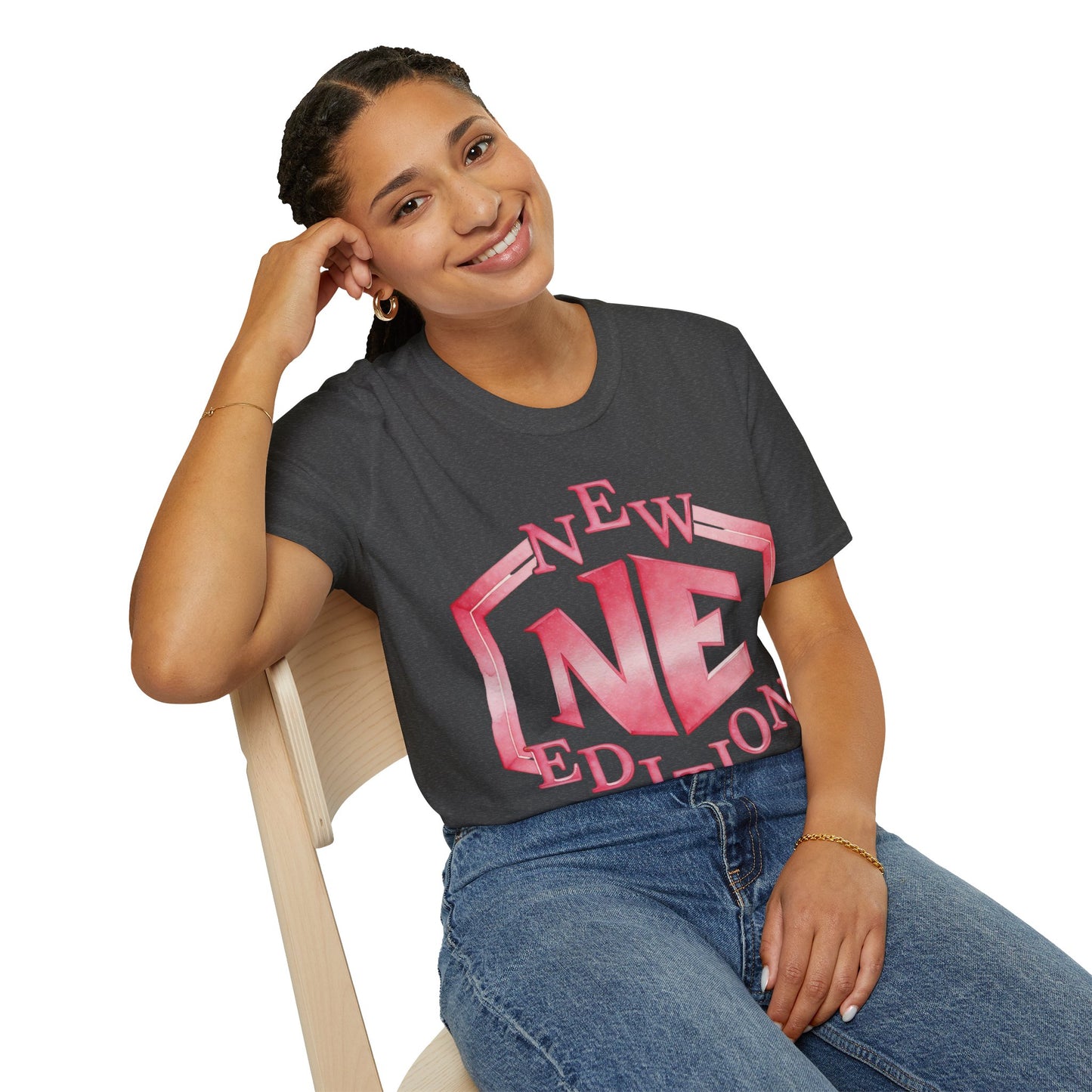 NE symbol Unisex Softstyle T-Shirt