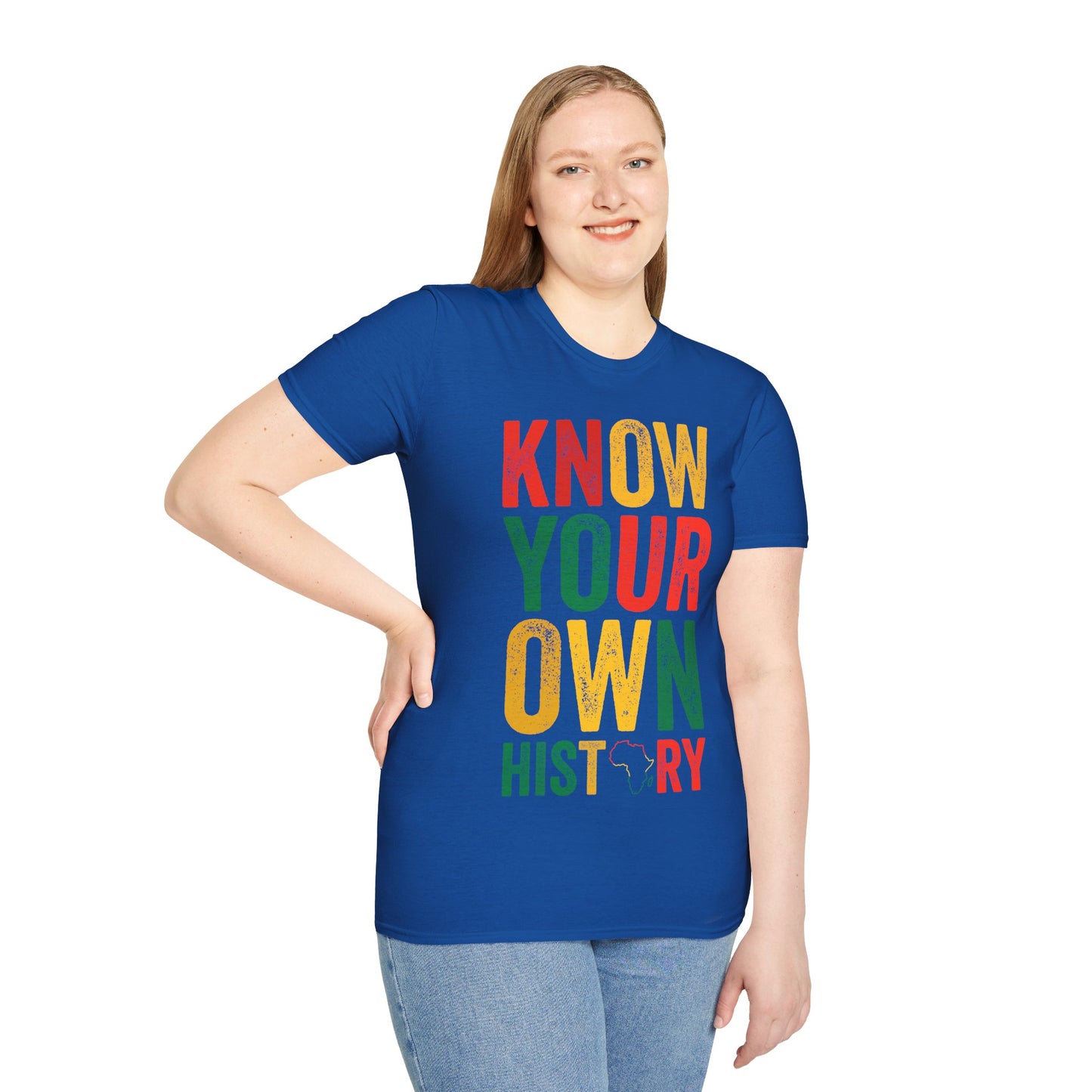 Know your own history Unisex Softstyle T-Shirt