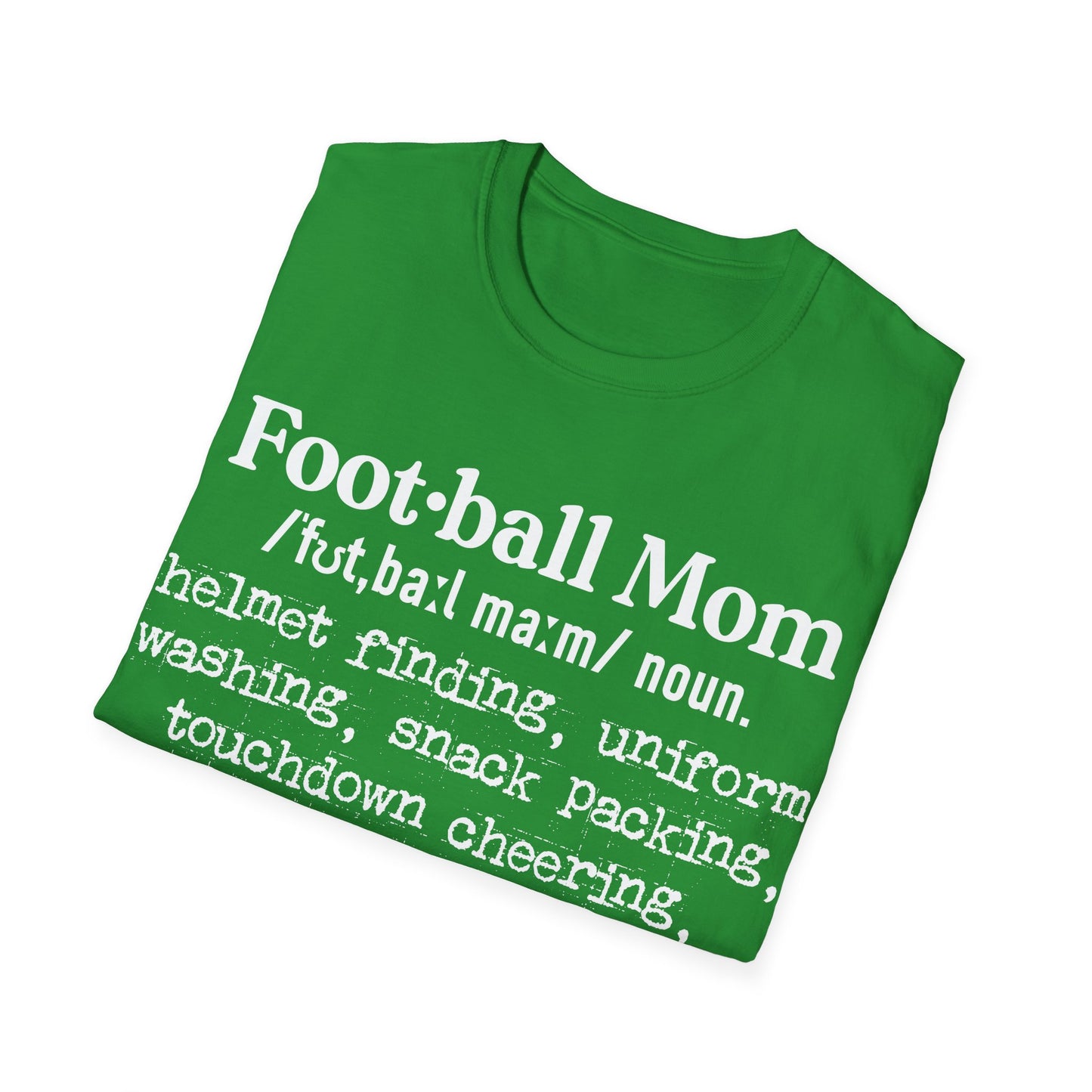 Football Mom Definition Unisex Softstyle T-Shirt