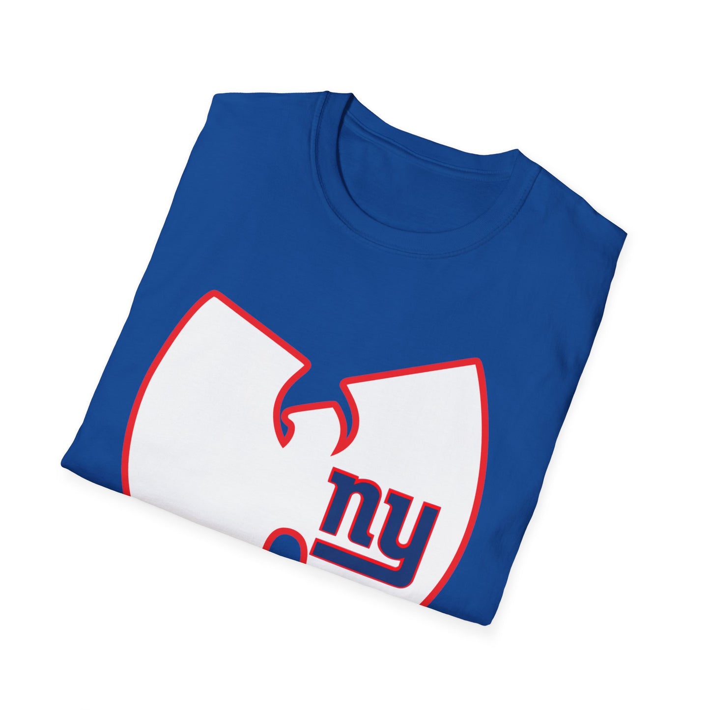 Wu in Blue Unisex Softstyle T-Shirt