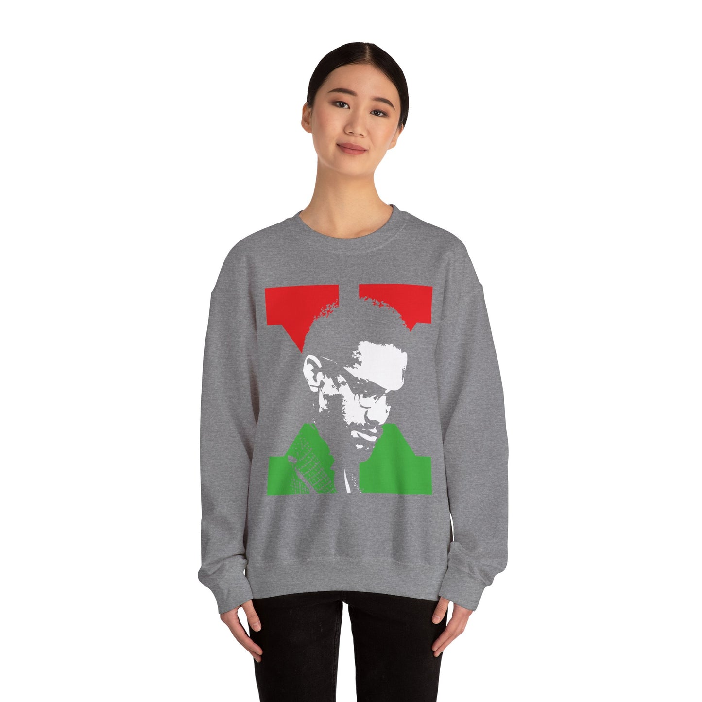 Malcolm X silhouette sweatshirt