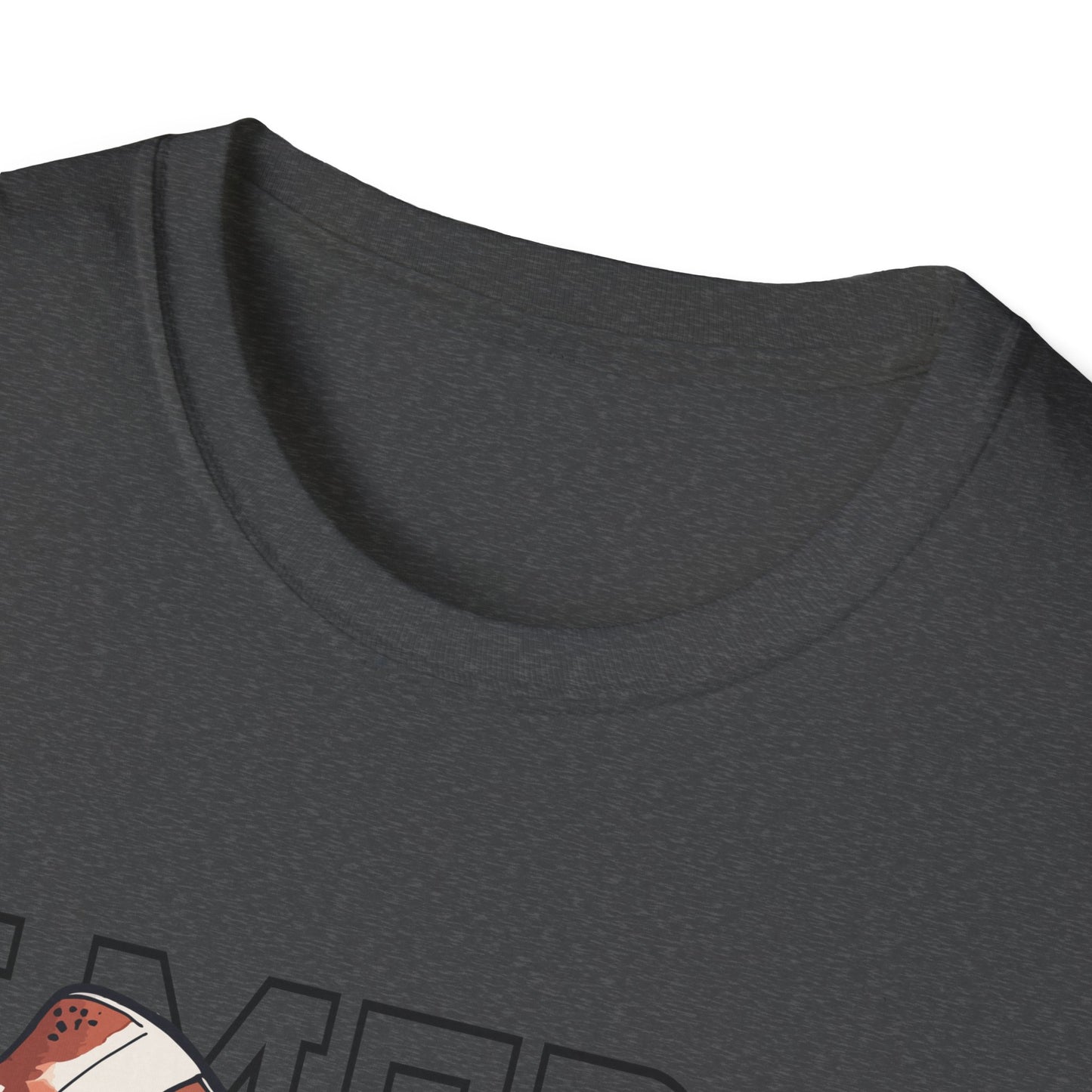 Game day with bow Unisex Softstyle T-Shirt