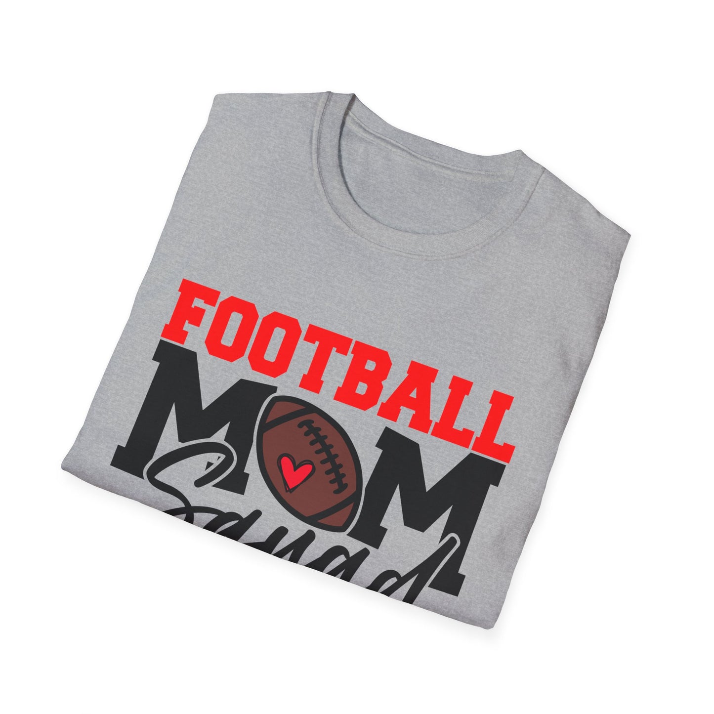 Football mom squad Unisex Softstyle T-Shirt