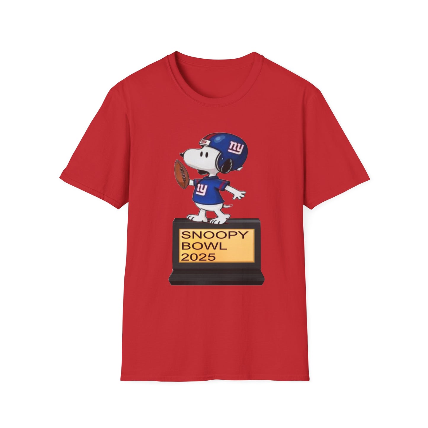Bowl 2025 Unisex Softstyle T-Shirt, Sports Tee, Cartoon Merchandise, Gift for Football Fans, Comfy Casual Wear