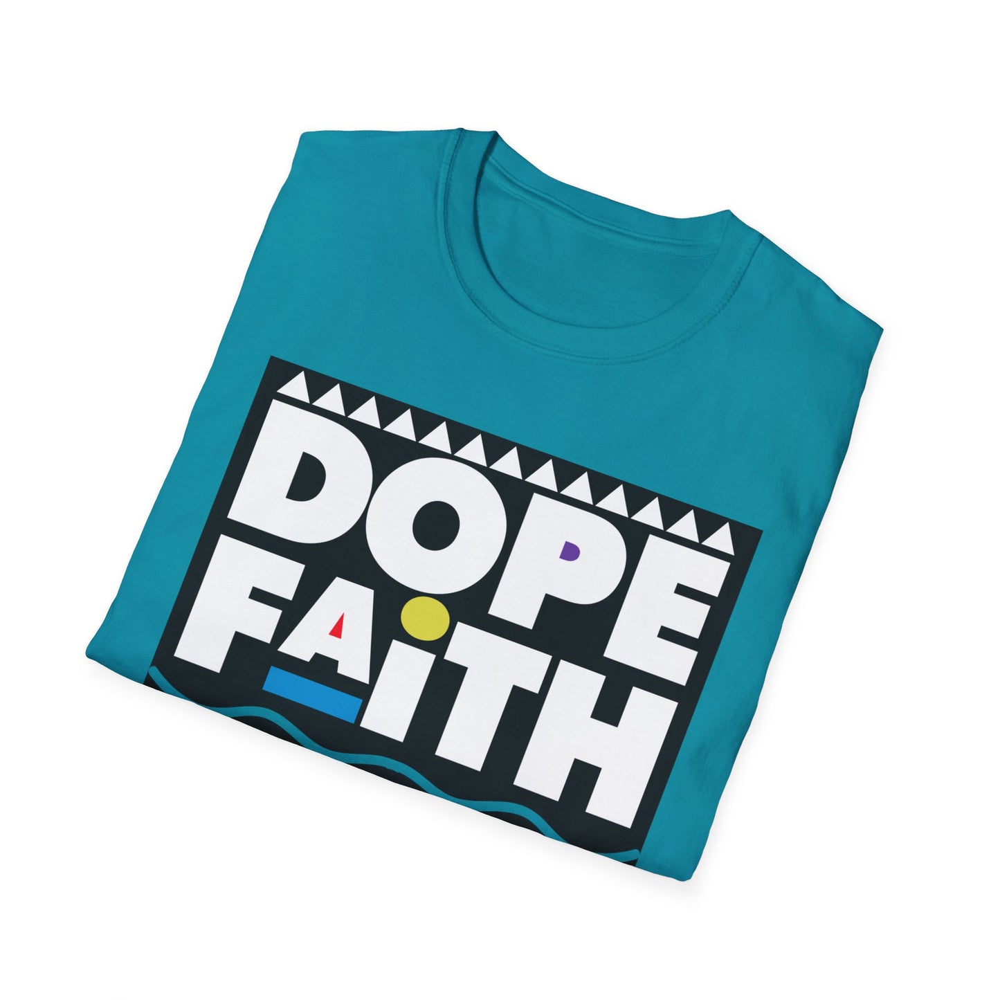 Dope Faith Unisex T-Shirt | Casual Streetwear, Gift for Friends, Inspirational Tee, Motivational Apparel, Faith-Based Fashion