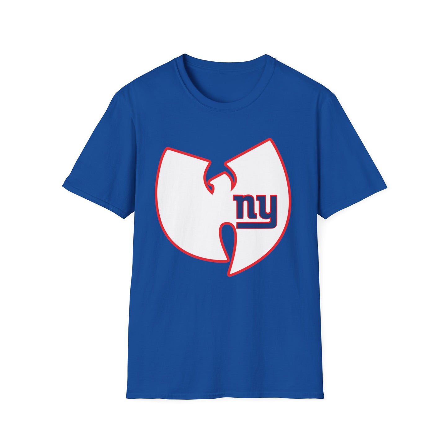 Wu in Blue Unisex Softstyle T-Shirt