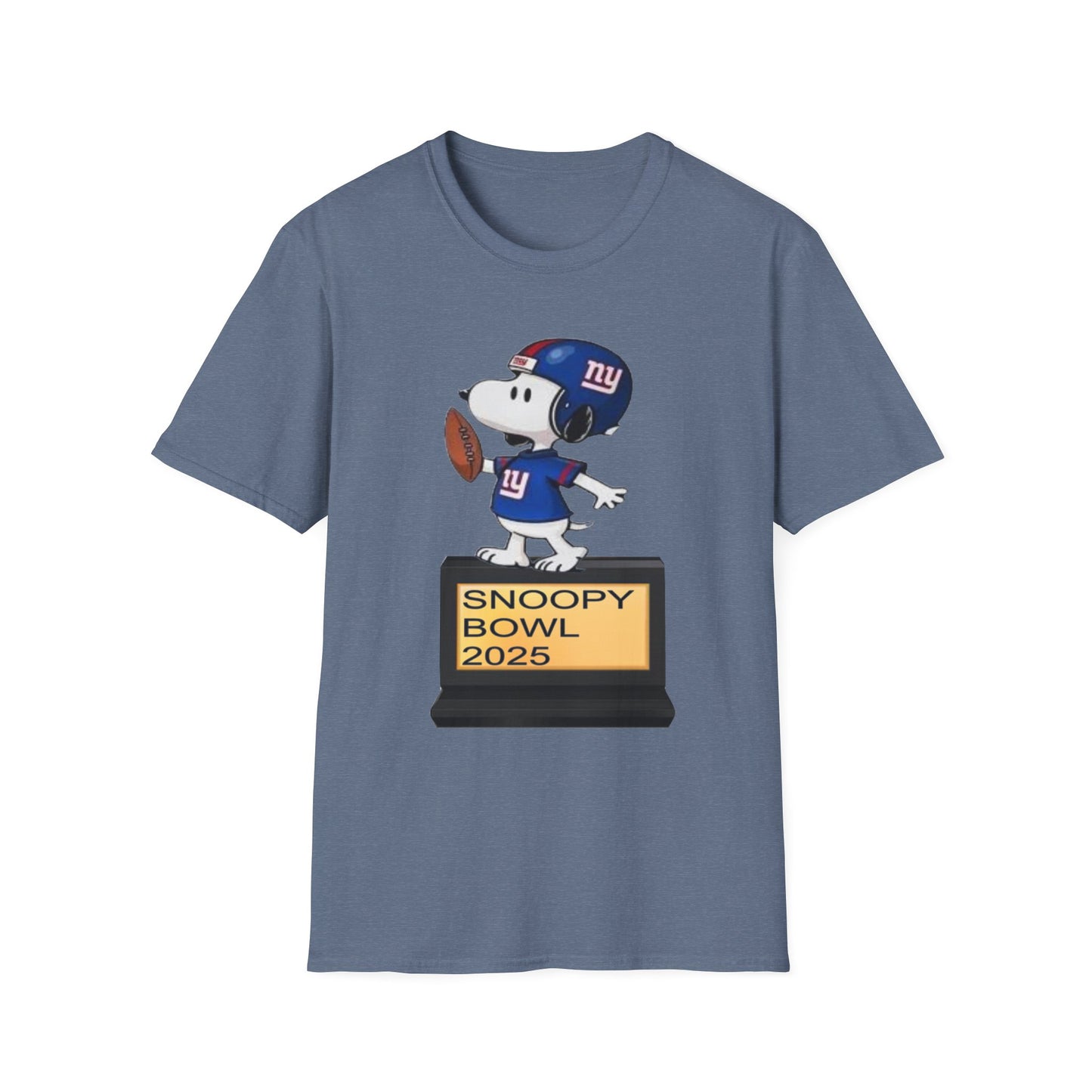 Bowl 2025 Unisex Softstyle T-Shirt, Sports Tee, Cartoon Merchandise, Gift for Football Fans, Comfy Casual Wear