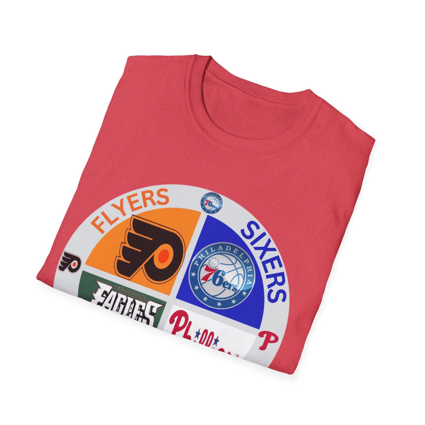 Philadelphia sports teams Unisex Softstyle T-Shirt