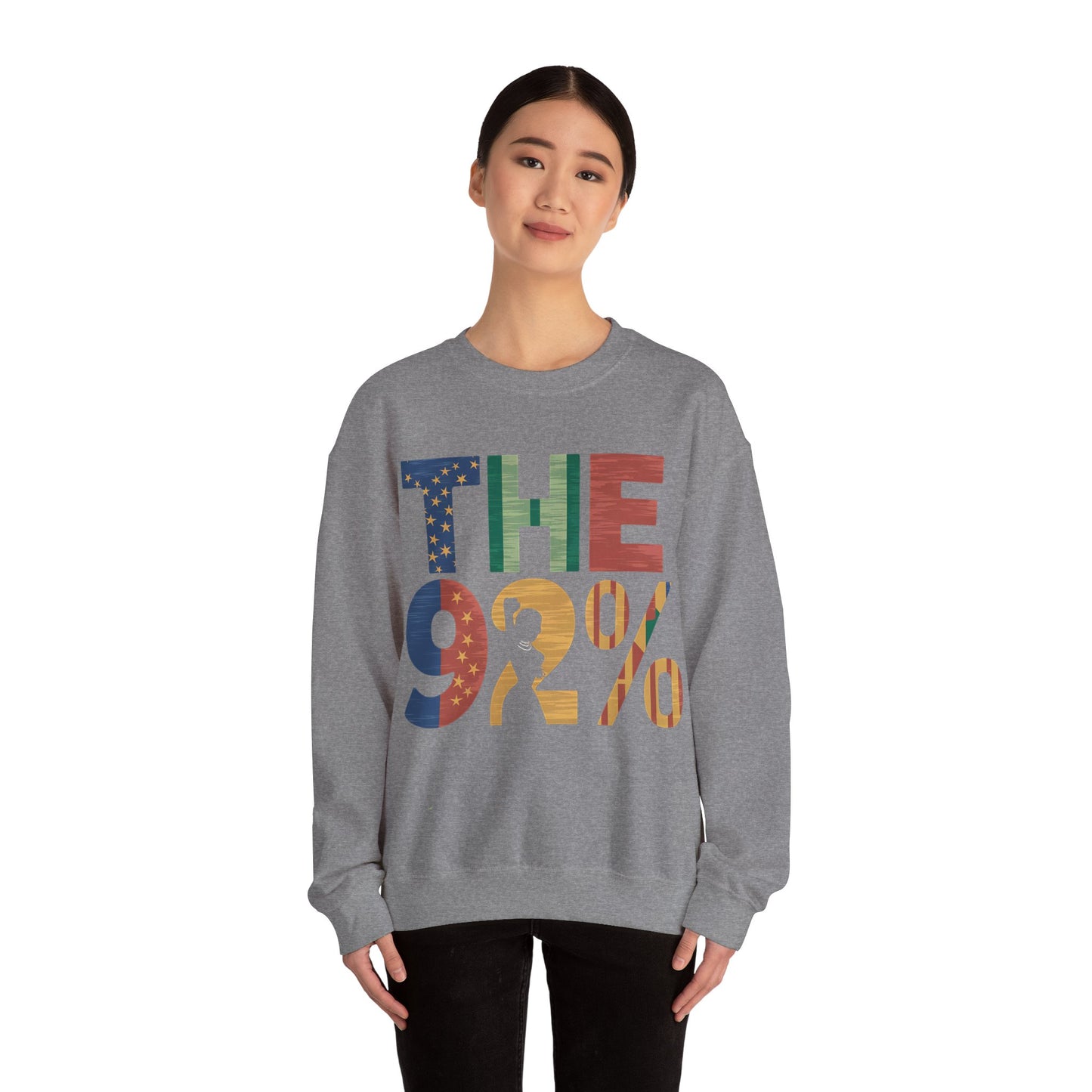 The 92% Unisex Heavy Blend™ Crewneck Sweatshirt