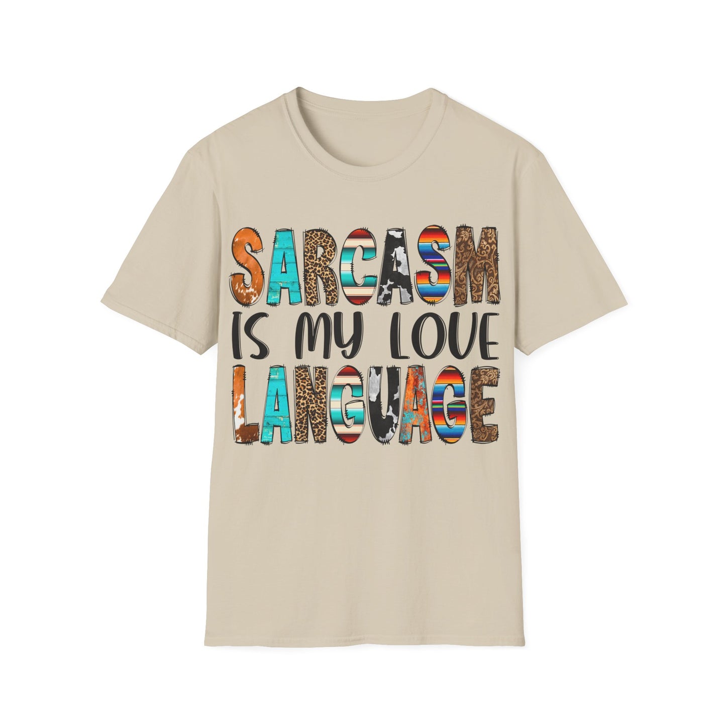 Sarcasm Unisex Softstyle T-Shirt