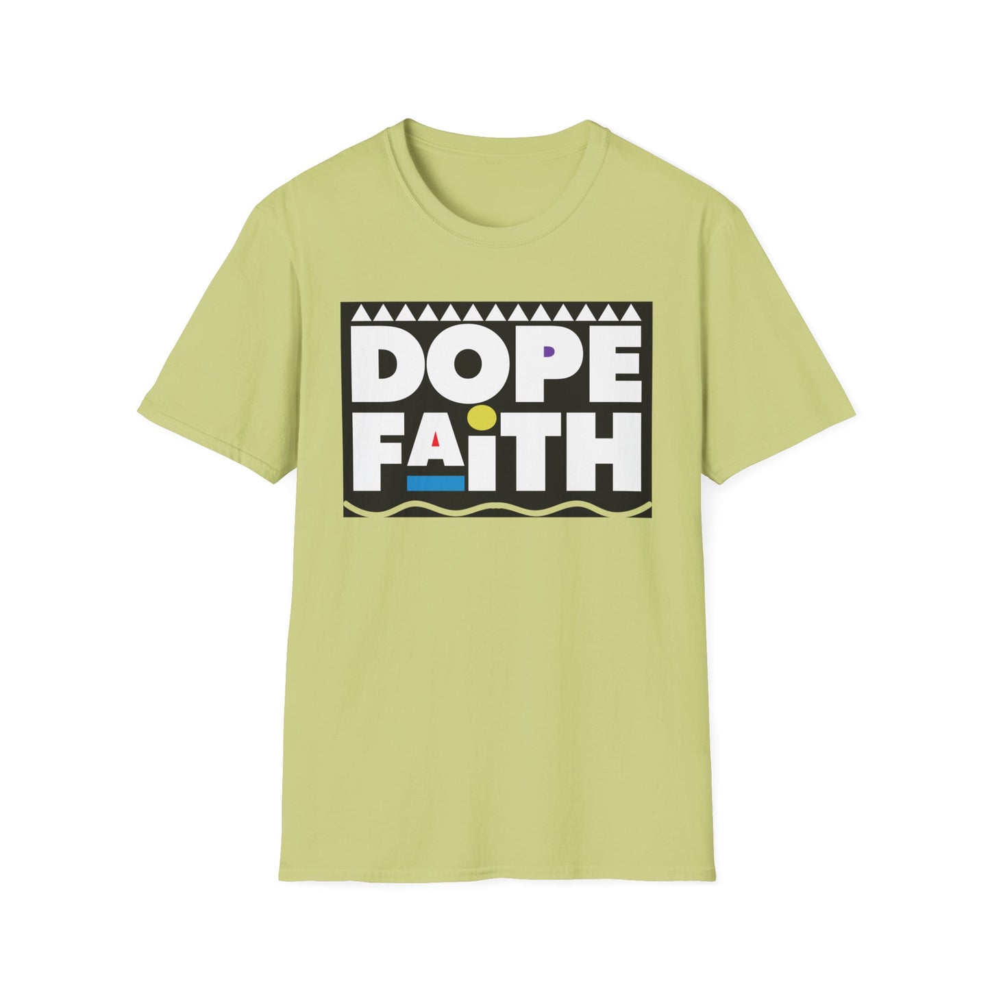 Dope Faith Unisex T-Shirt | Casual Streetwear, Gift for Friends, Inspirational Tee, Motivational Apparel, Faith-Based Fashion