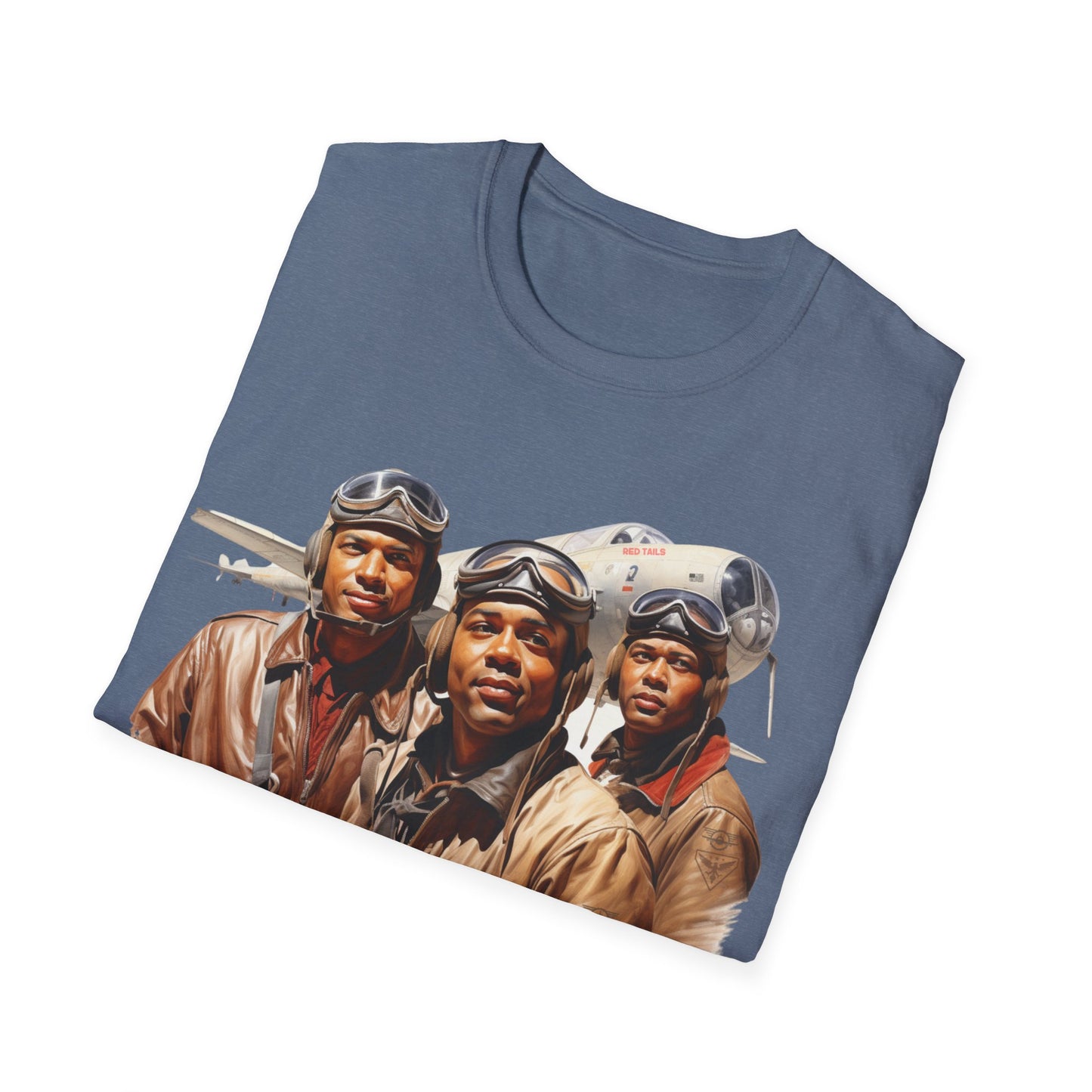 Tuskegee Airmen Unisex Softstyle T-Shirt - Celebrating History and Heritage