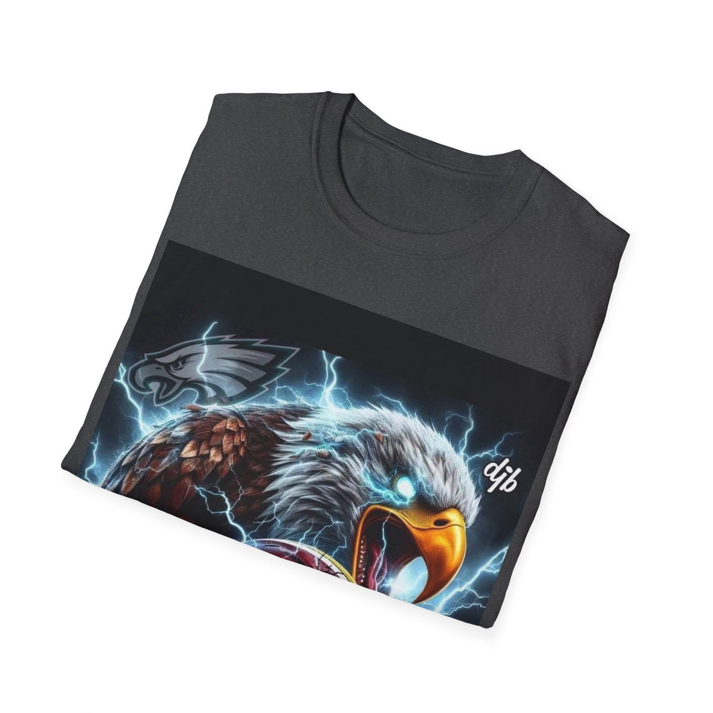 Bird with helmet Unisex Softstyle T-Shirt