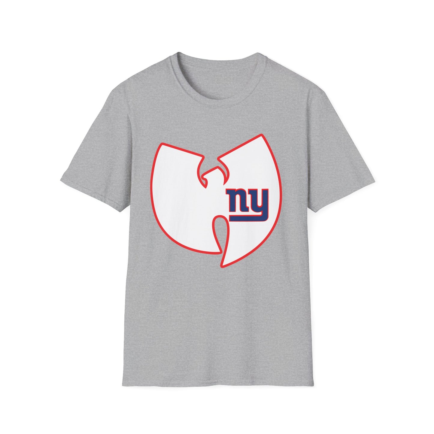 Wu in Blue Unisex Softstyle T-Shirt