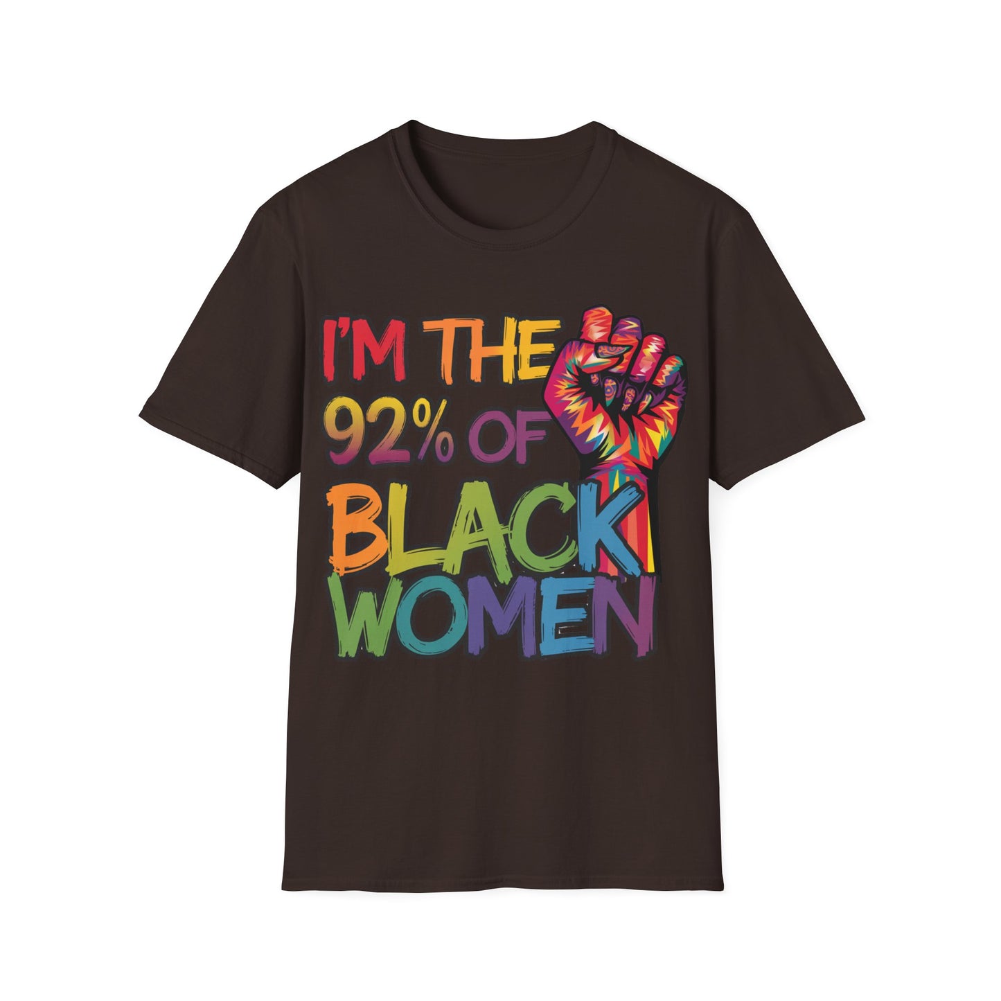 I'm the 92% Unisex Softstyle T-Shirt