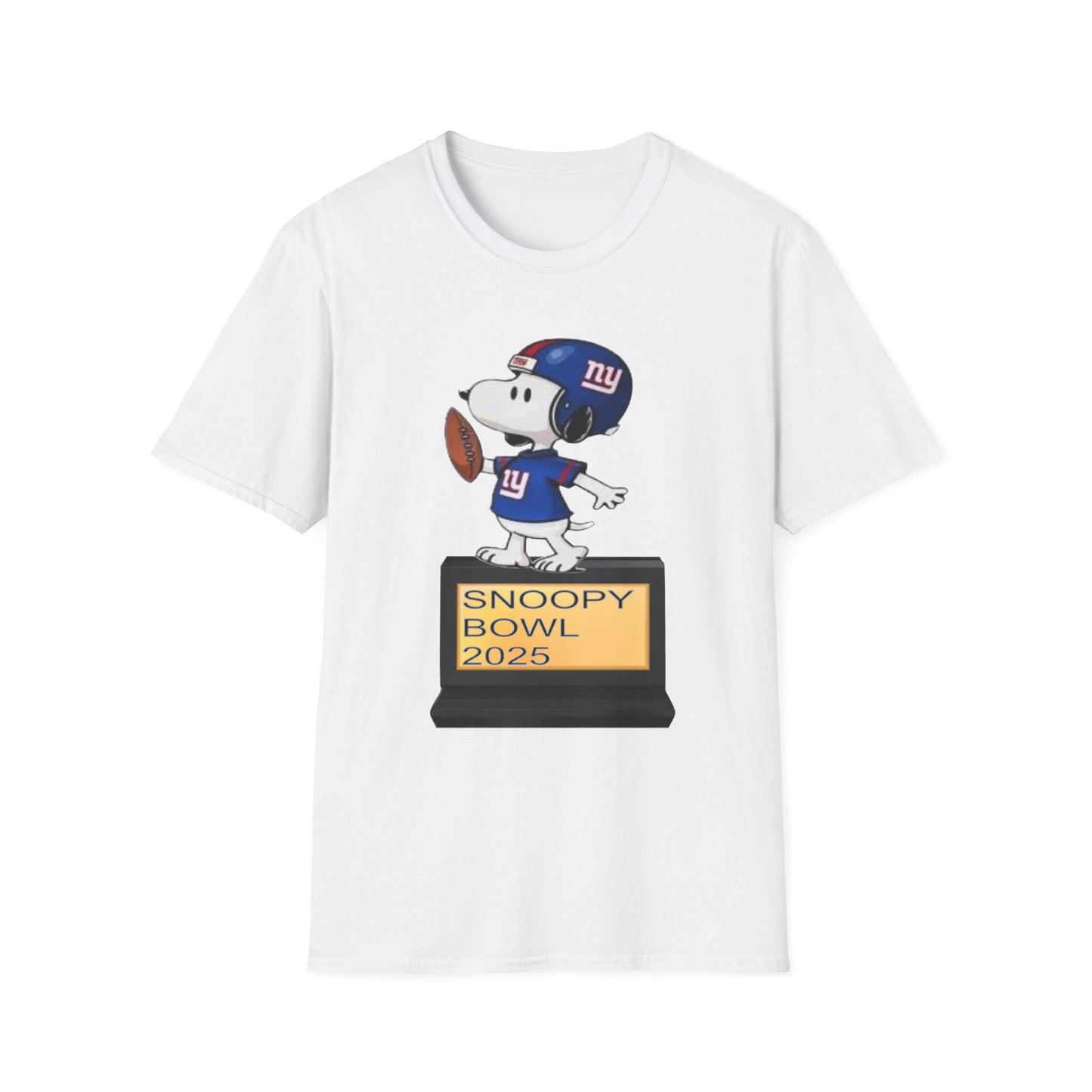 Bowl 2025 Unisex Softstyle T-Shirt, Sports Tee, Cartoon Merchandise, Gift for Football Fans, Comfy Casual Wear