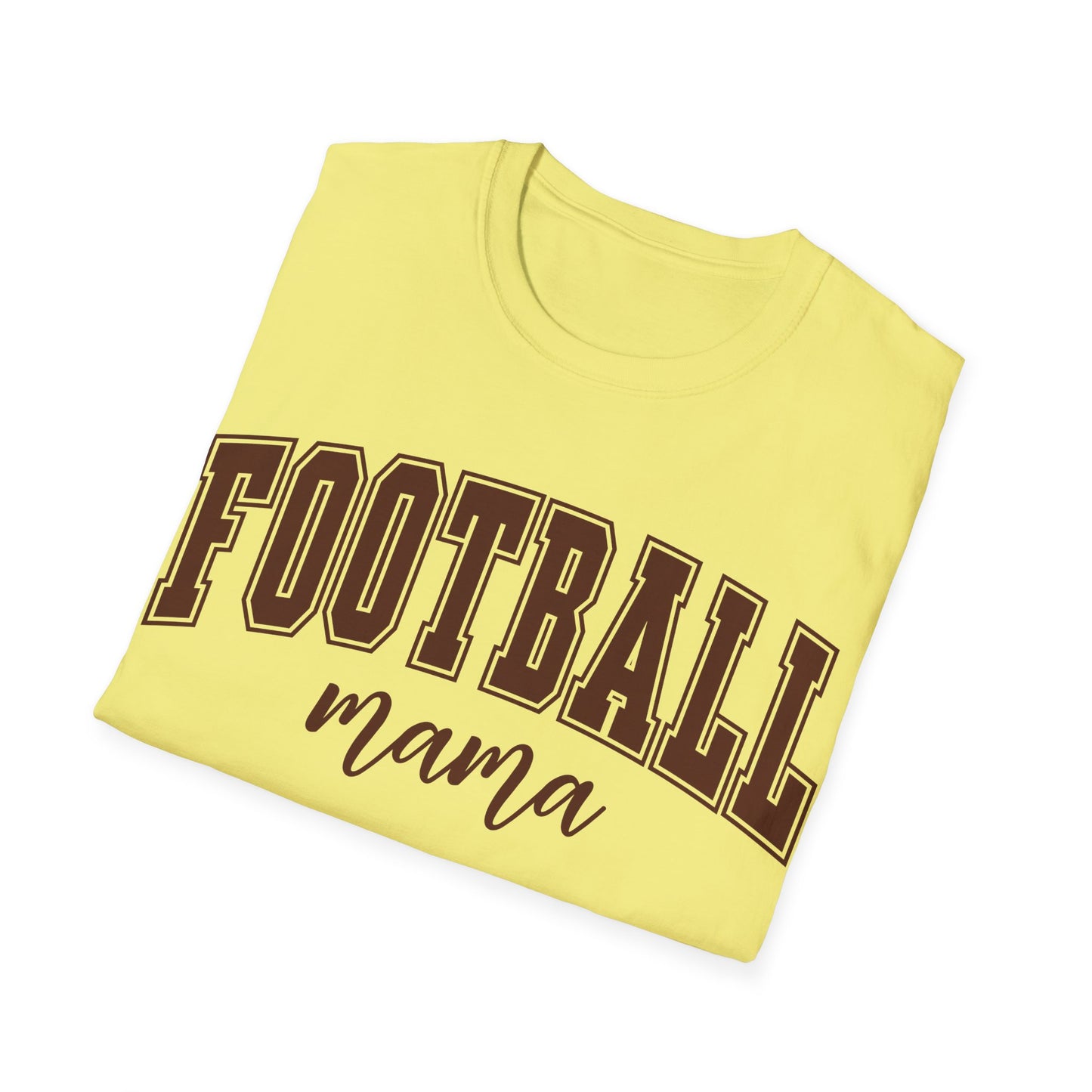 Football MamaUnisex Softstyle T-Shirt