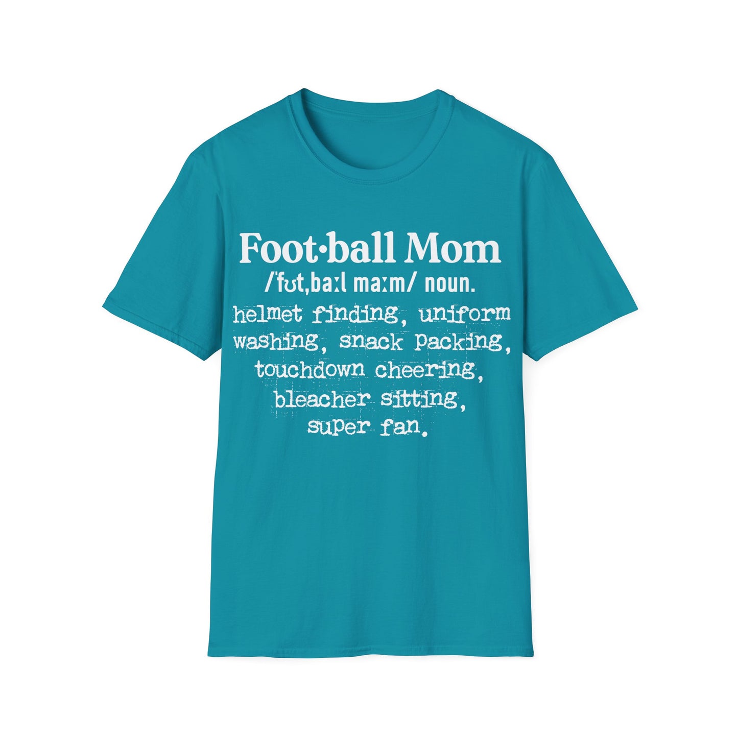 Football Mom Definition Unisex Softstyle T-Shirt