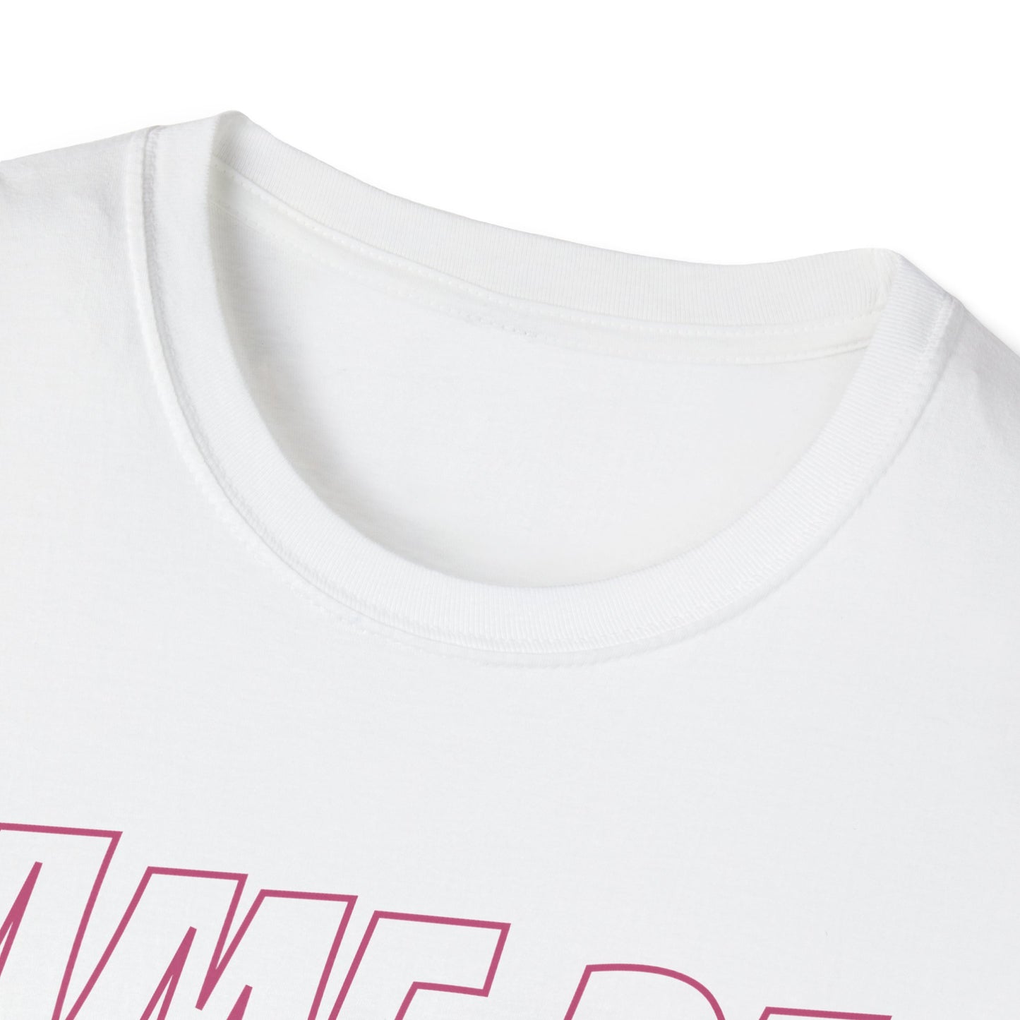 Game day, pink Unisex Softstyle T-Shirt