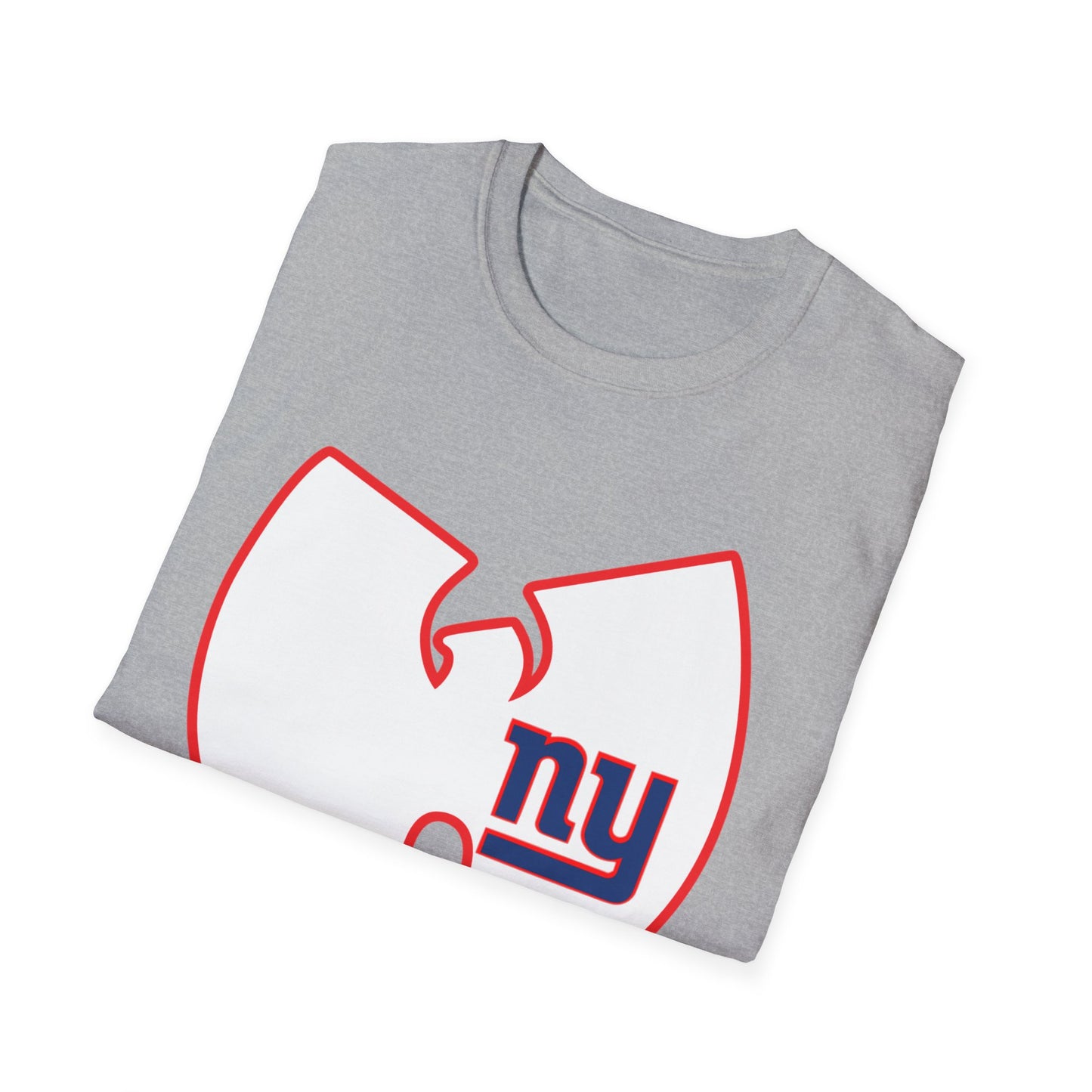 Wu in Blue Unisex Softstyle T-Shirt