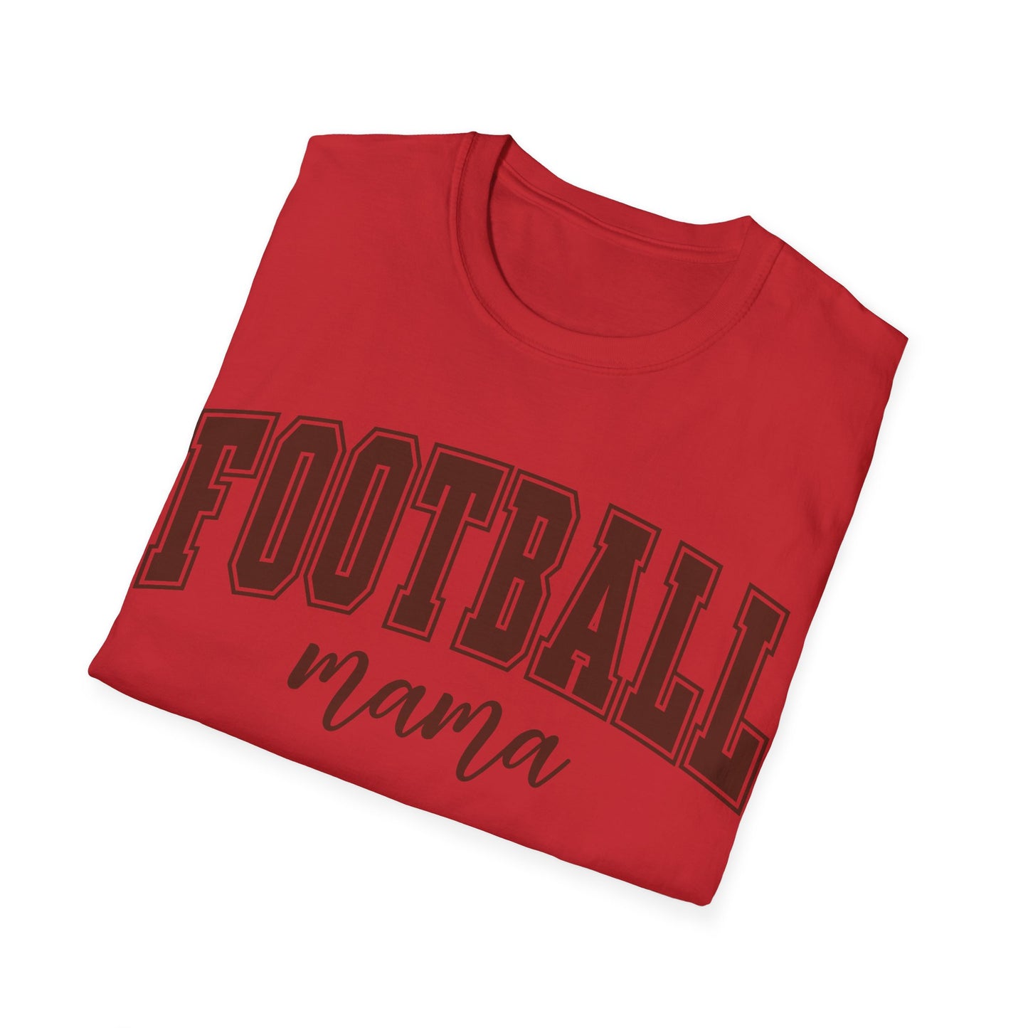 Football MamaUnisex Softstyle T-Shirt