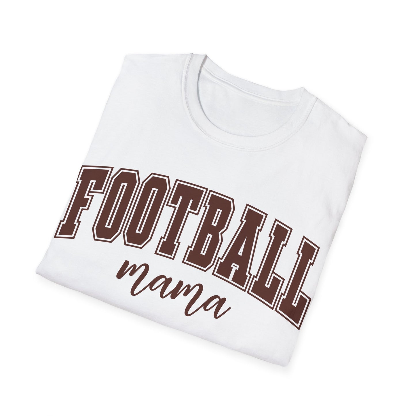 Football MamaUnisex Softstyle T-Shirt
