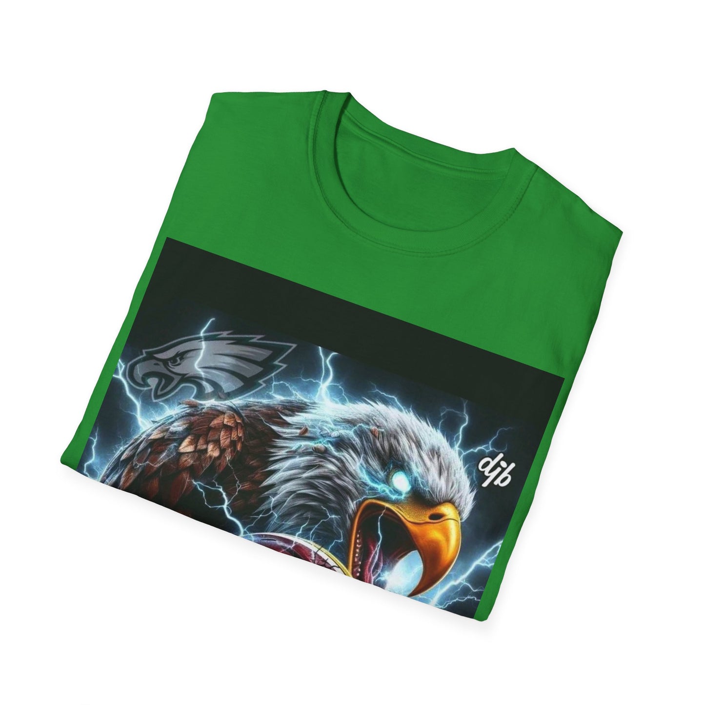 Bird with helmet Unisex Softstyle T-Shirt
