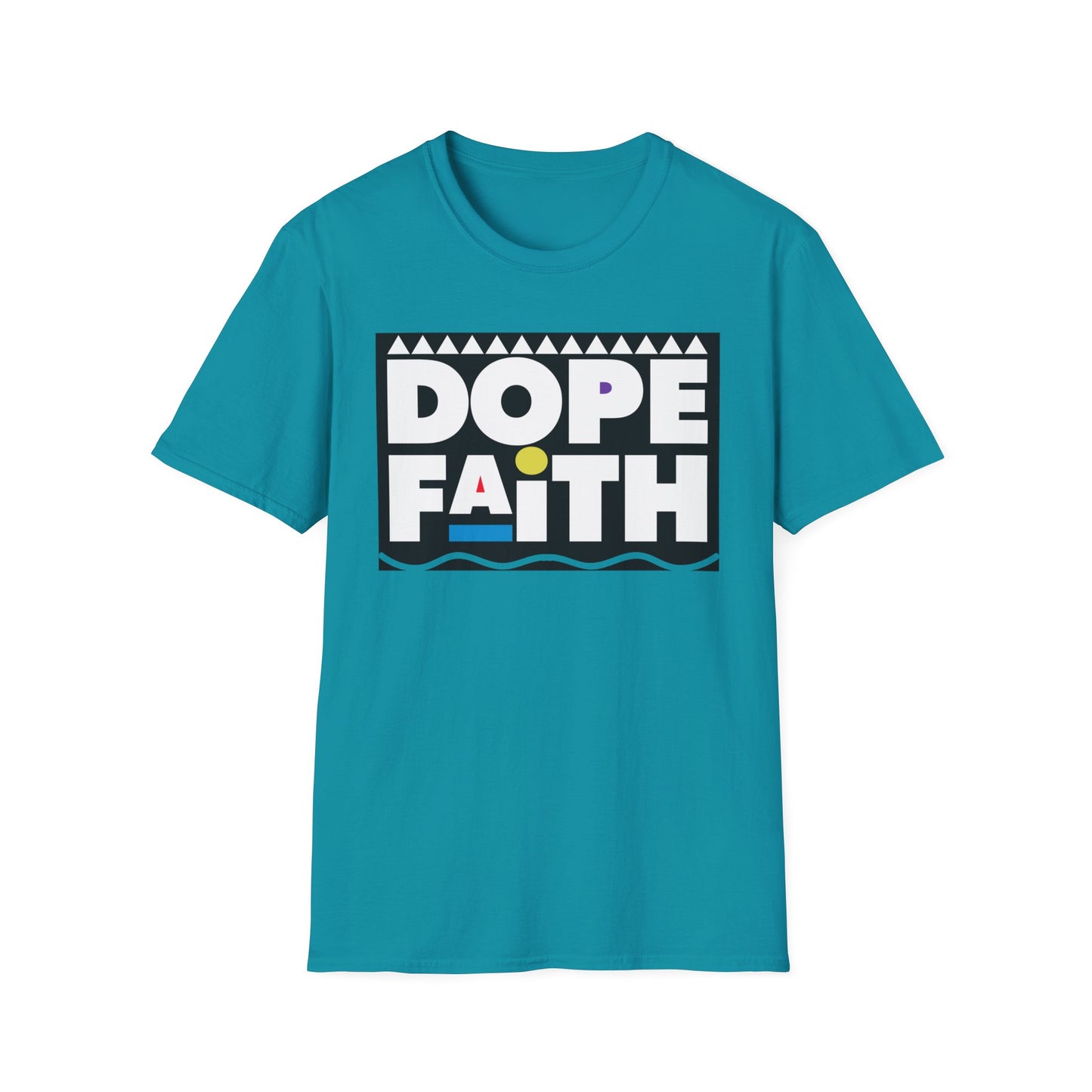 Dope Faith Unisex T-Shirt | Casual Streetwear, Gift for Friends, Inspirational Tee, Motivational Apparel, Faith-Based Fashion