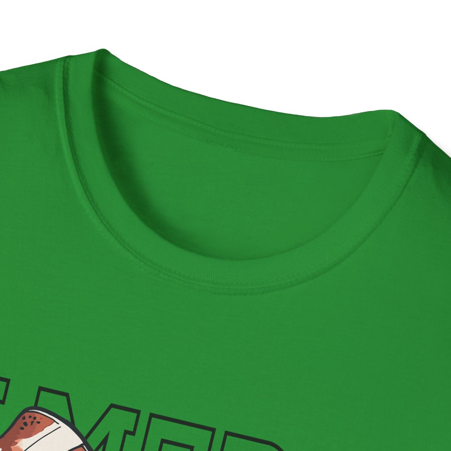 Game day with bow Unisex Softstyle T-Shirt