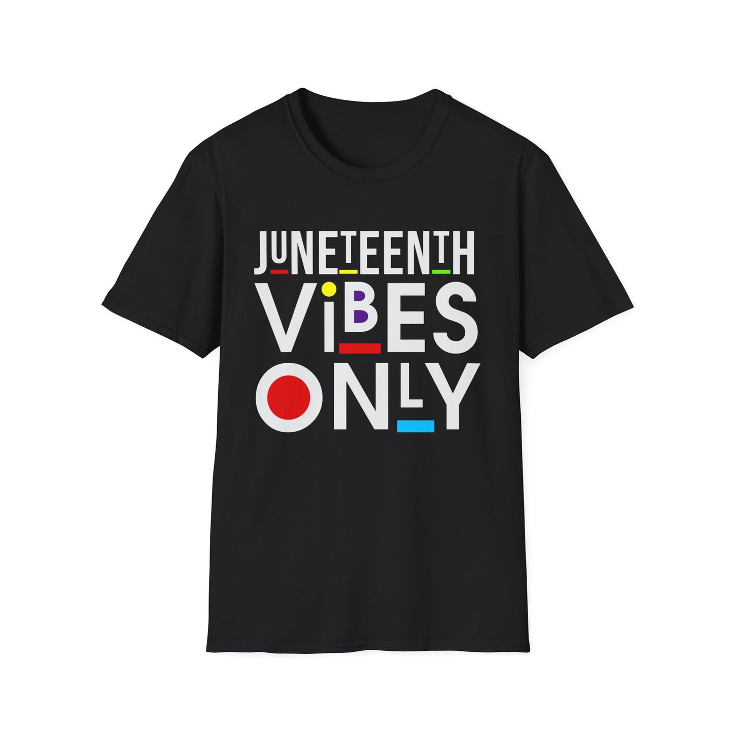 Juneteenth Vibes Only T-Shirt, Unisex Tee, Celebration Shirt, Freedom Day Apparel, African American Pride, Summer Festivals