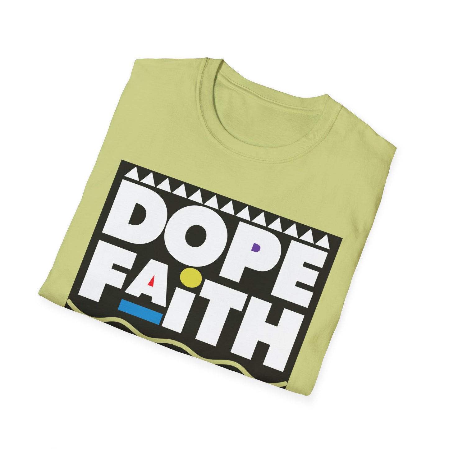 Dope Faith Unisex T-Shirt | Casual Streetwear, Gift for Friends, Inspirational Tee, Motivational Apparel, Faith-Based Fashion