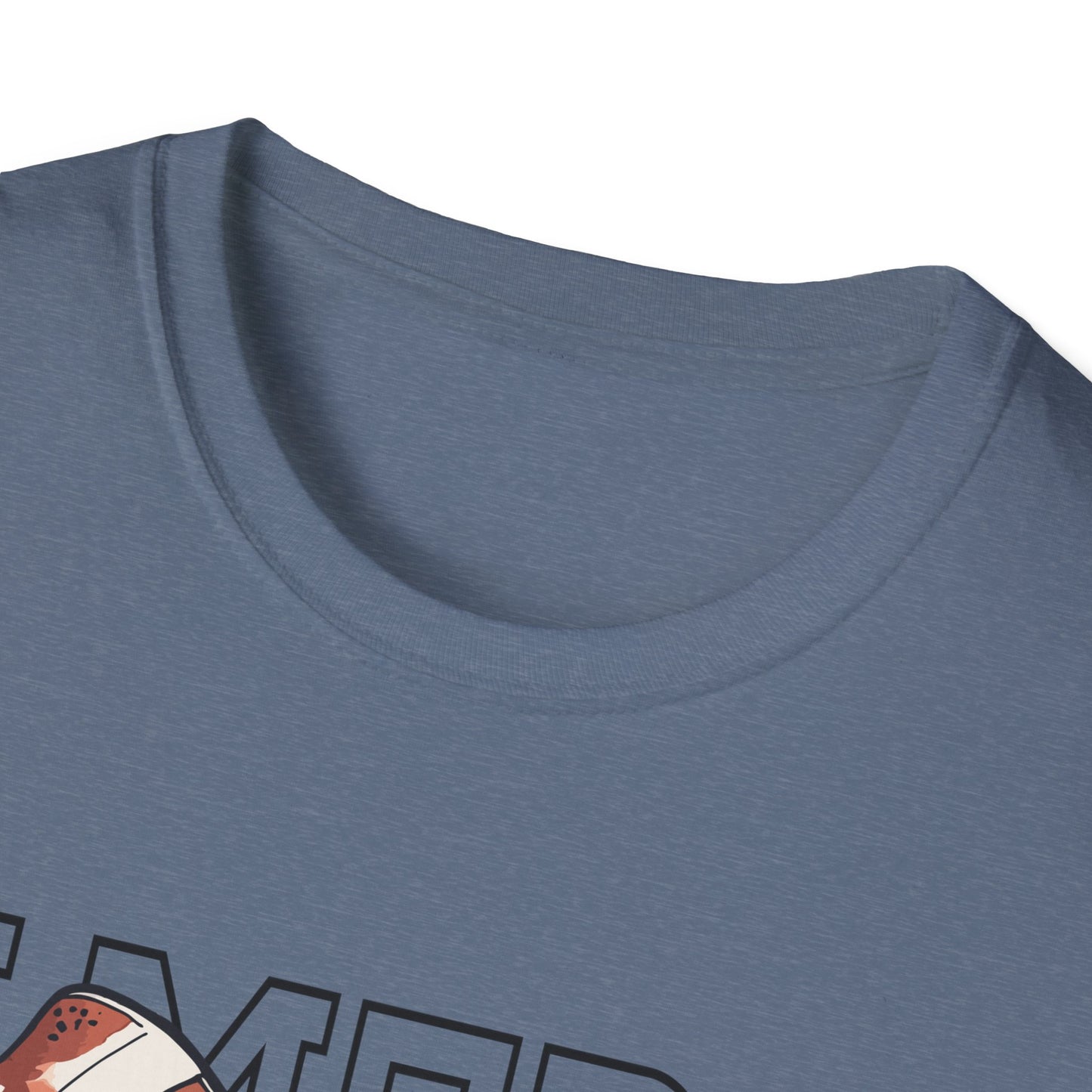 Game day with bow Unisex Softstyle T-Shirt