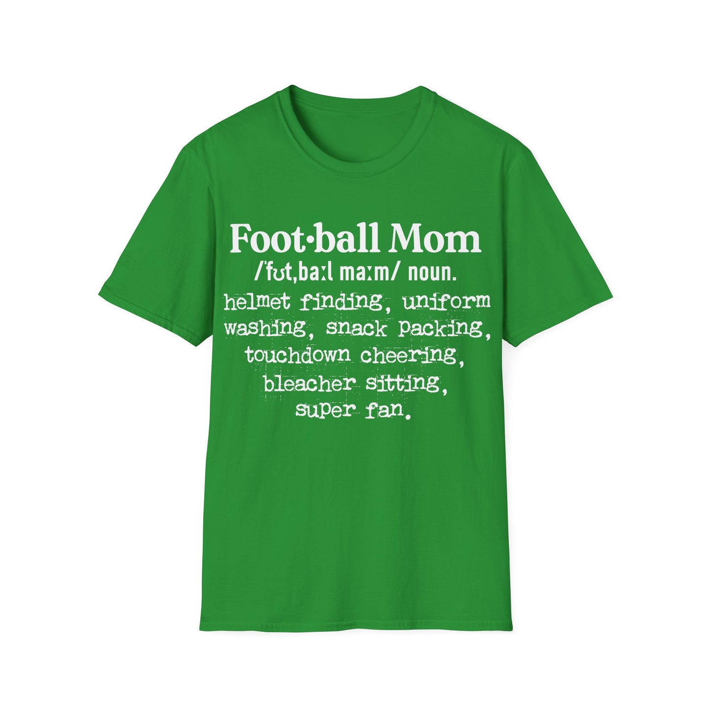 Football Mom Definition Unisex Softstyle T-Shirt