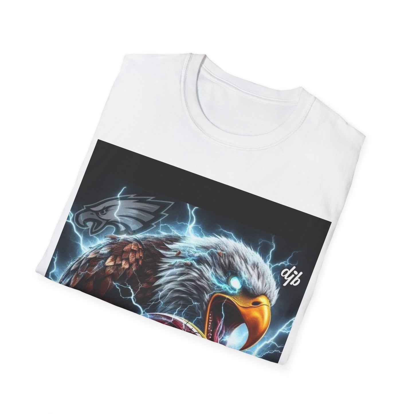 Bird with helmet Unisex Softstyle T-Shirt