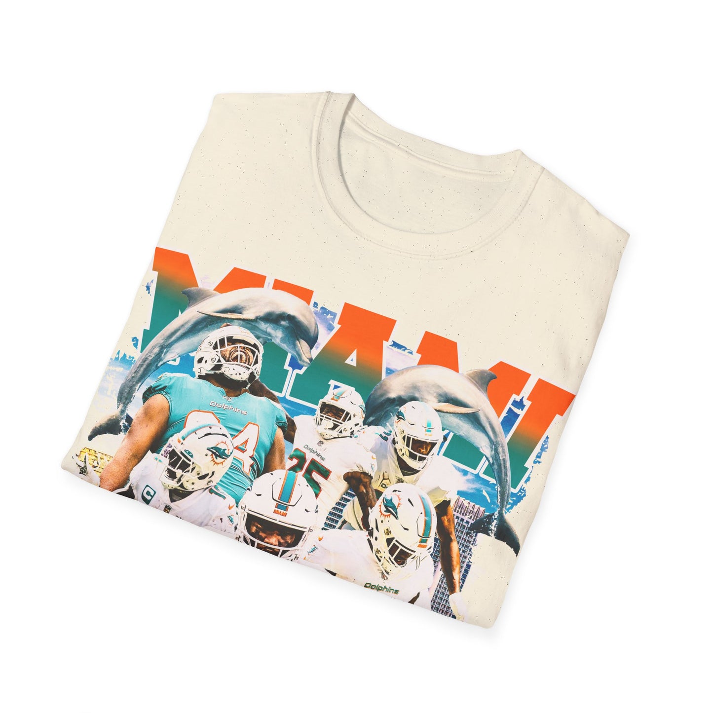 Miami collage Unisex Softstyle T-Shirt