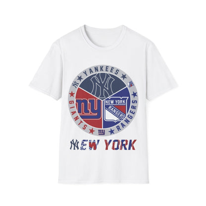 Sports collage Unisex Softstyle T-Shirt