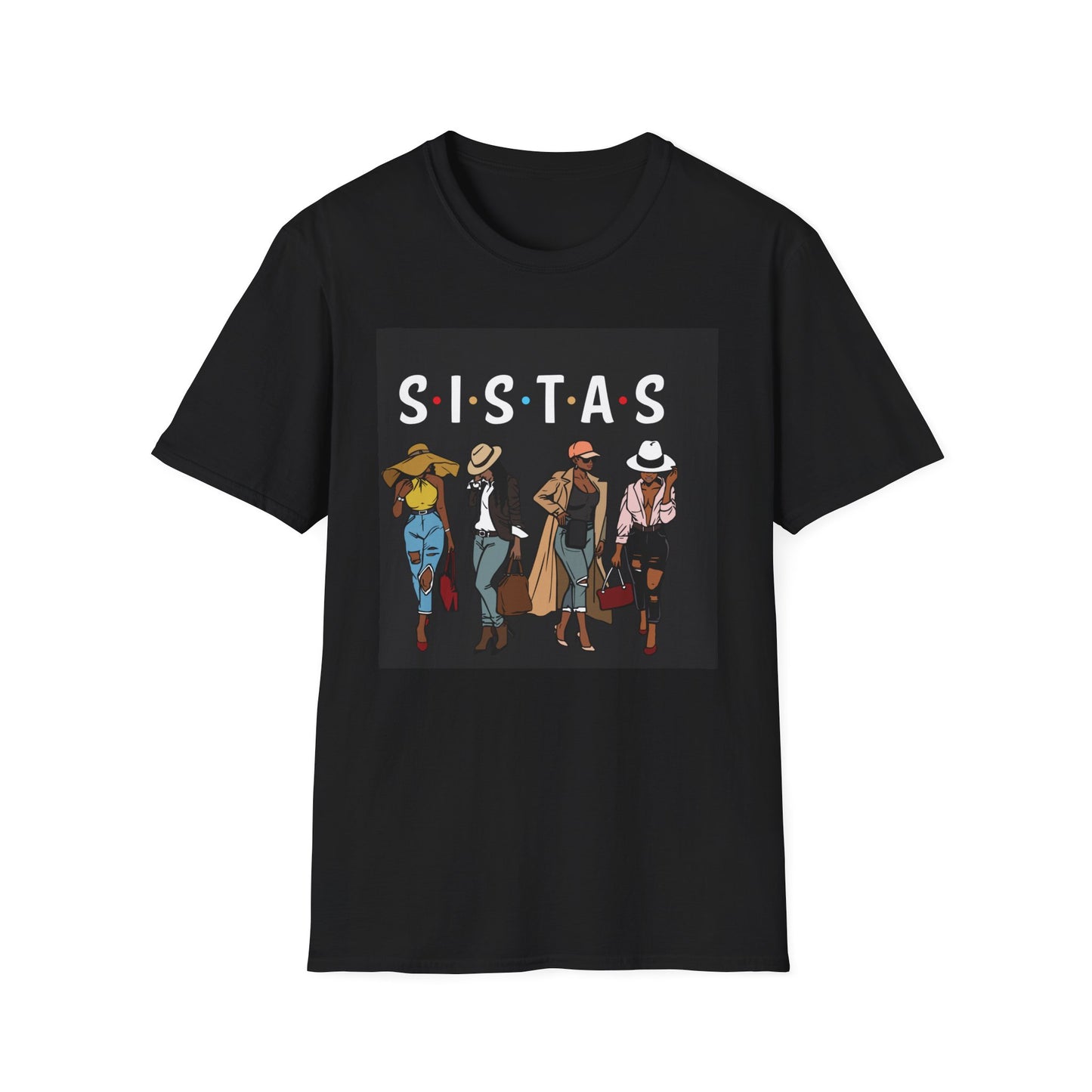 Sistas African American Unisex Softstyle T-Shirt