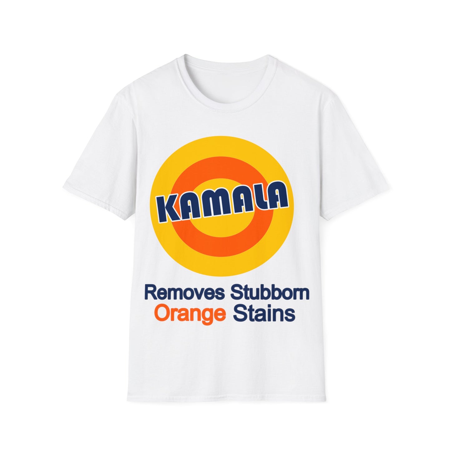 Kamala removes stubborn orange stain Unisex Softstyle T-Shirt