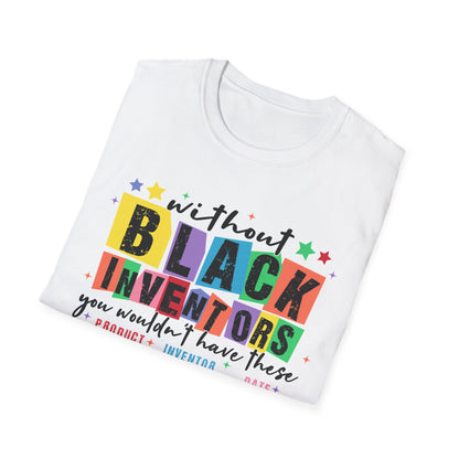 Black Inventors Unisex Softstyle T-Shirt