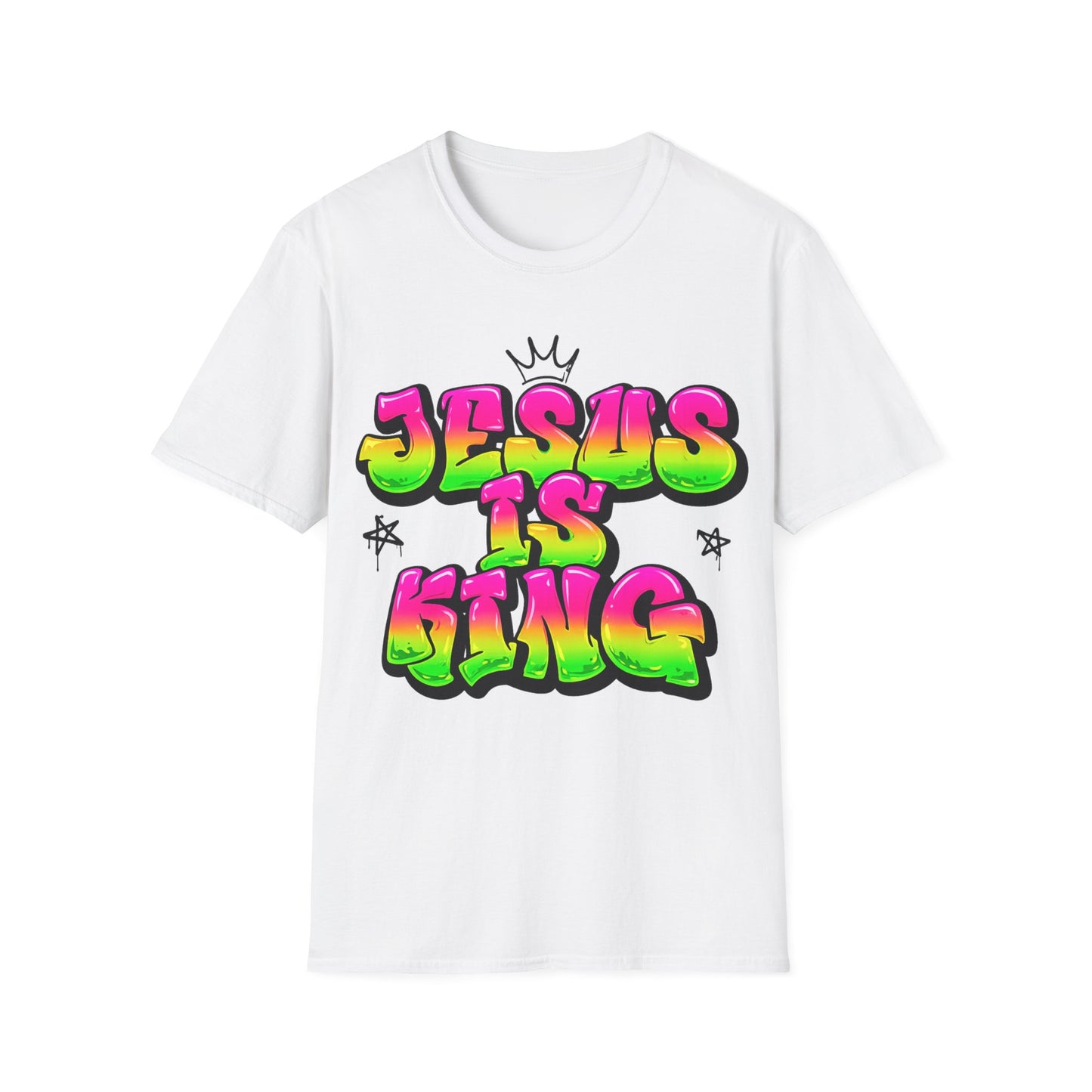 Jesus is King Unisex Softstyle T-Shirt