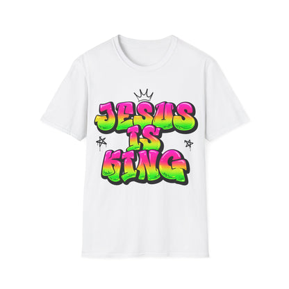 Jesus is King Unisex Softstyle T-Shirt