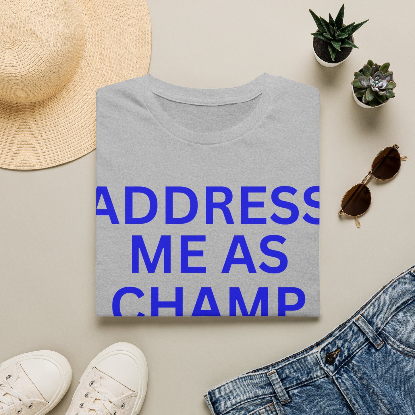 Address me as champ Unisex Softstyle T-Shirt