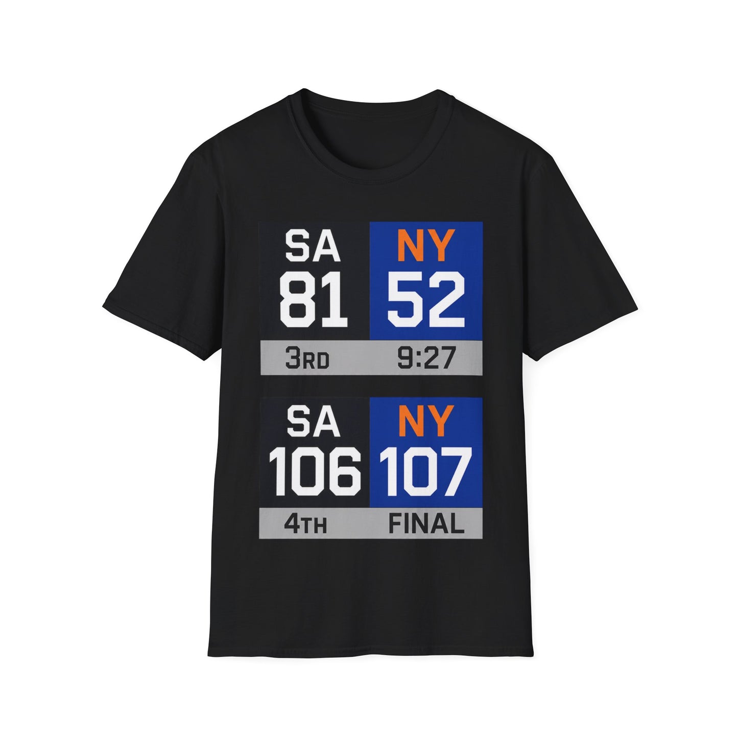 Final Score Game 5 Unisex Softstyle T-Shirt