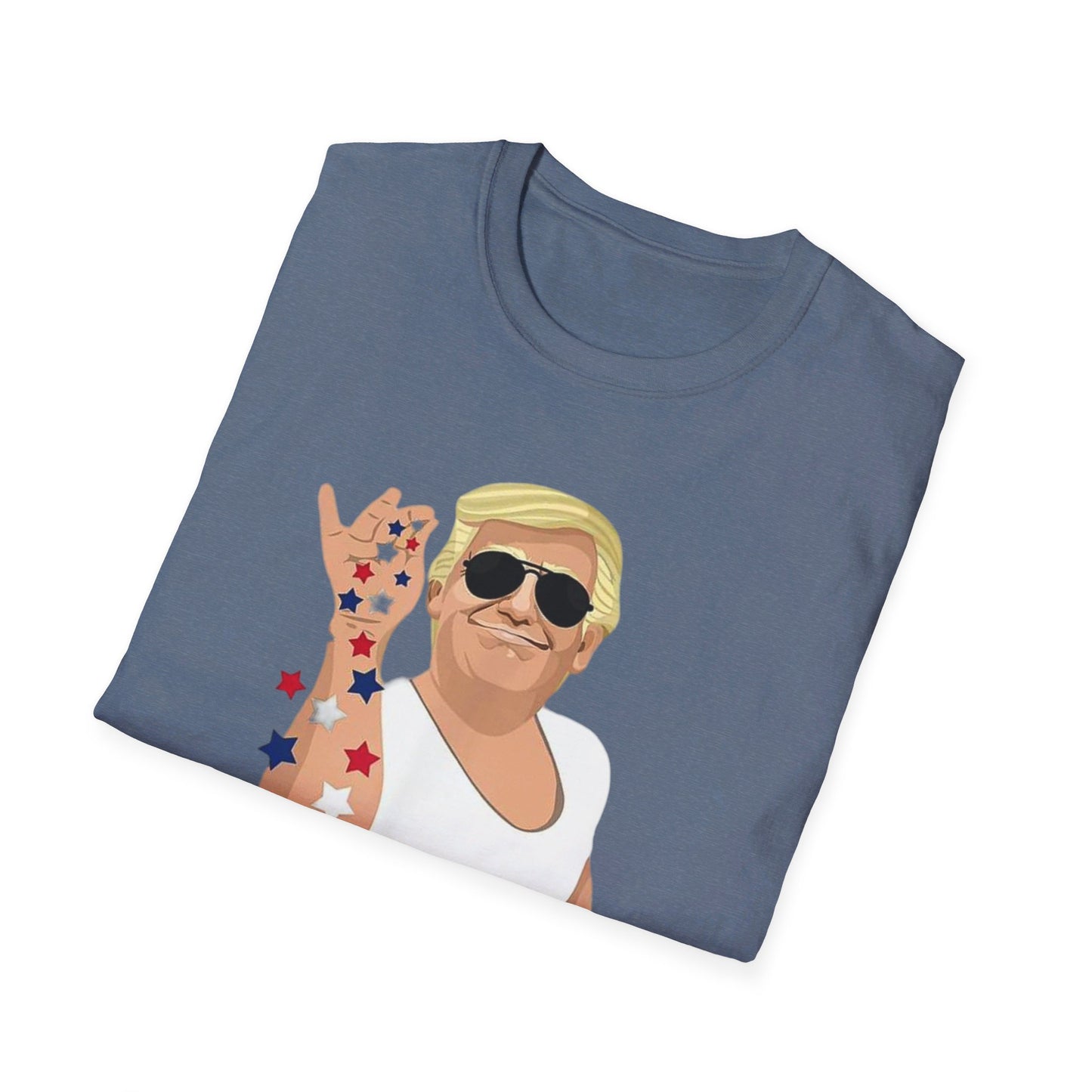 Salt bae trump Unisex Softstyle T-Shirt