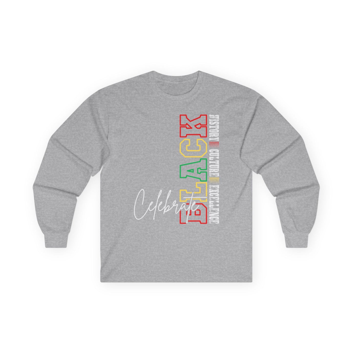 Celebrate Black Unisex Ultra Cotton Long Sleeve Tee