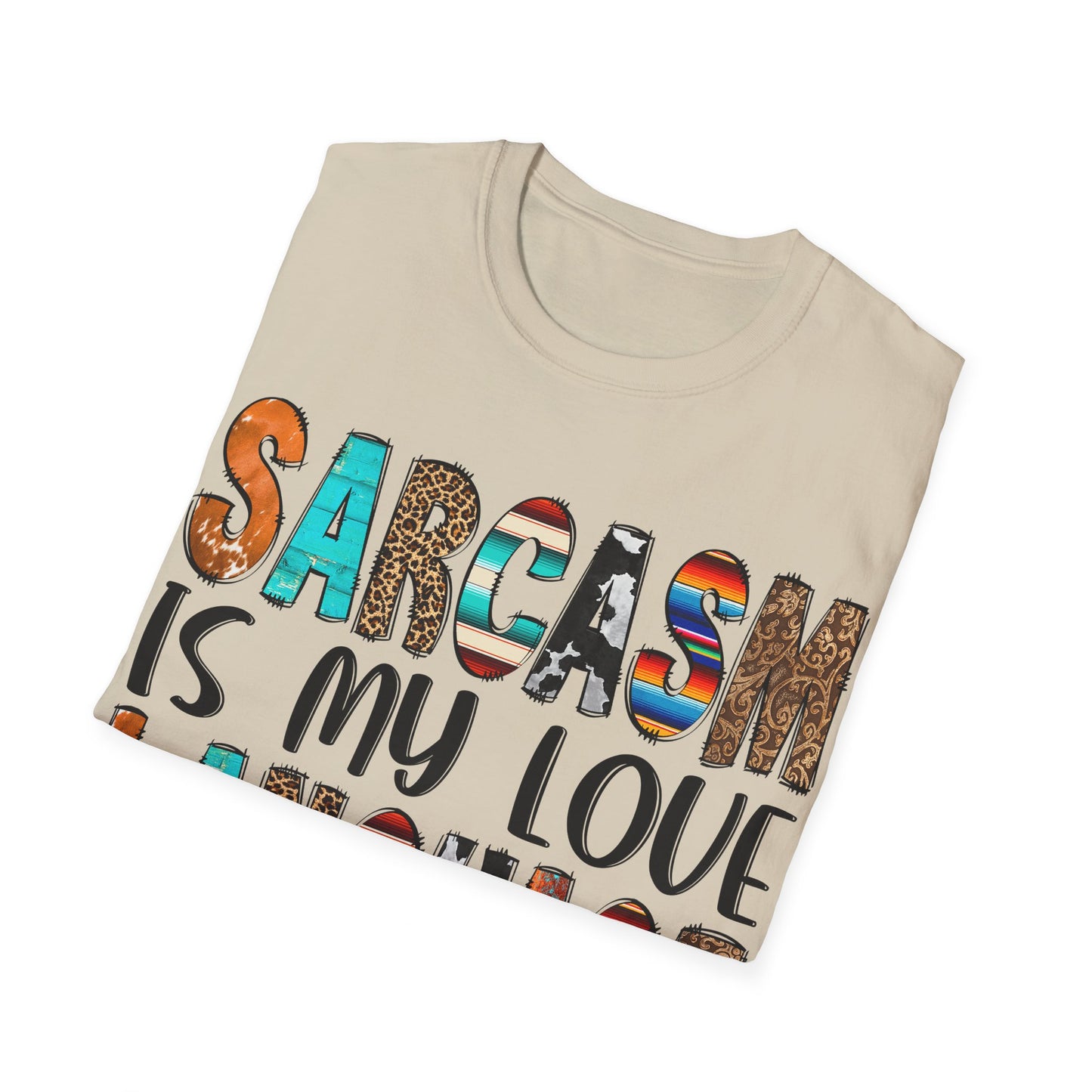 Sarcasm Unisex Softstyle T-Shirt